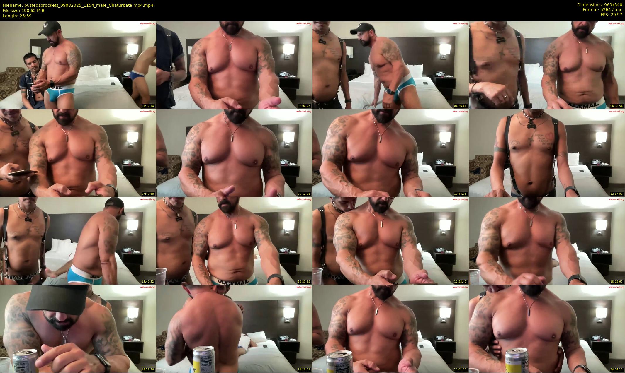bustedsprockets — 26 minute Chaturbate male cam show recording, 480p, Aug 9, 2025