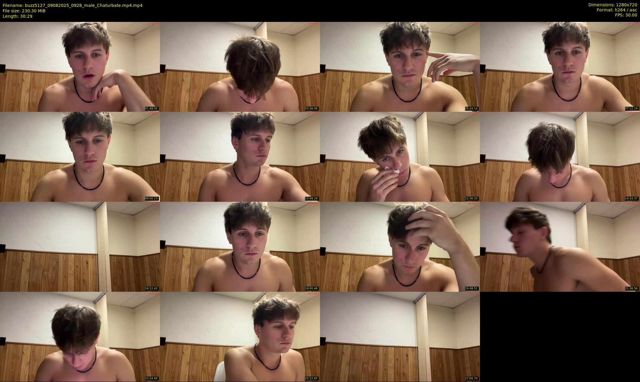 buzz5127 — 31 minute Chaturbate male cam show recording, 720p, Aug 9, 2025