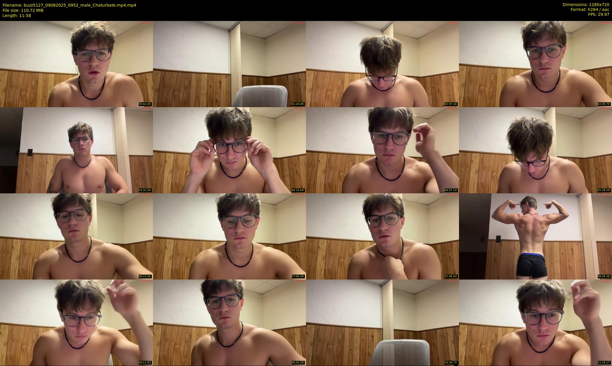 buzz5127 — 12 minute Chaturbate male cam show recording, 720p, Aug 9, 2025