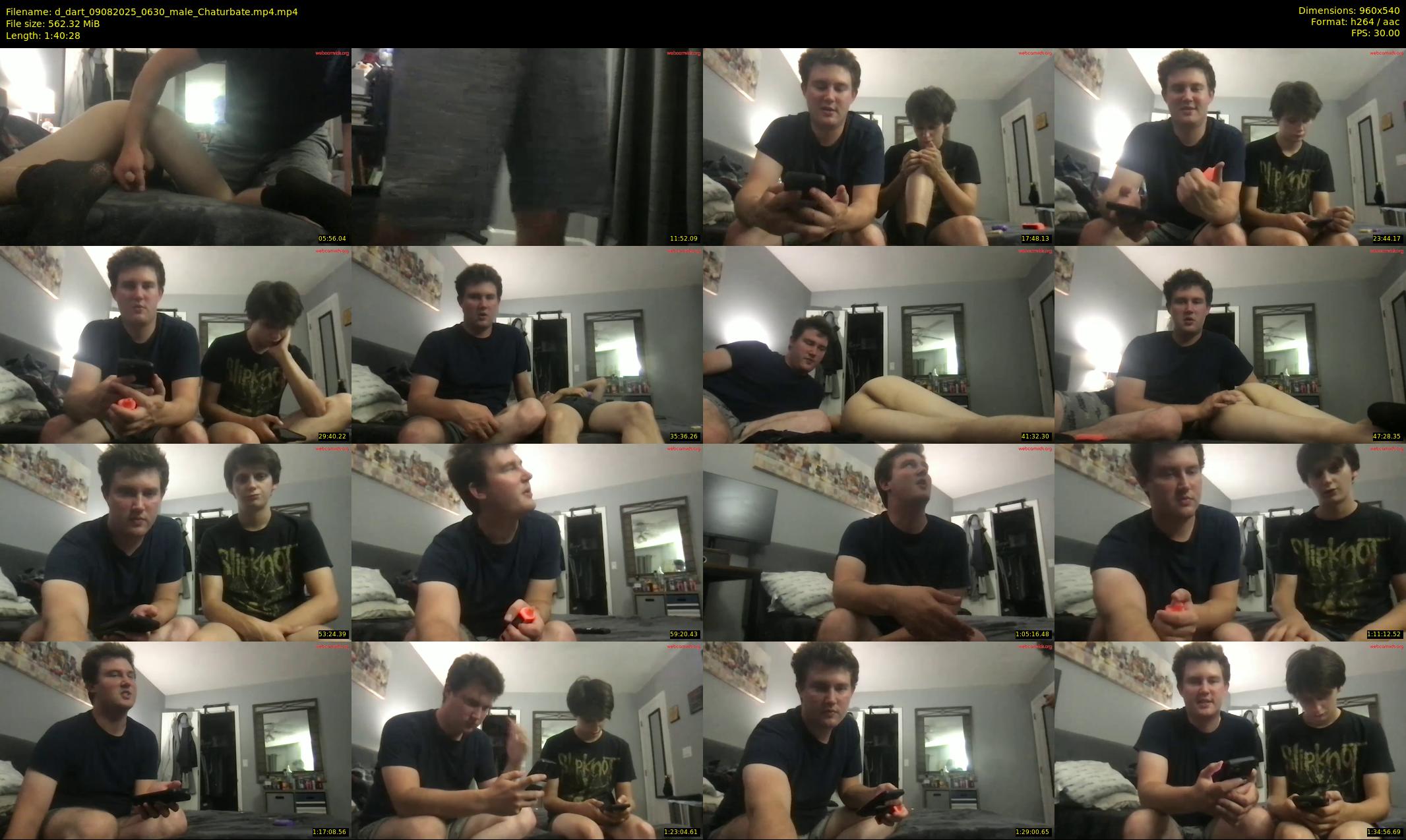 d_dart — 101 minute Chaturbate male cam show recording, 480p, Aug 9, 2025