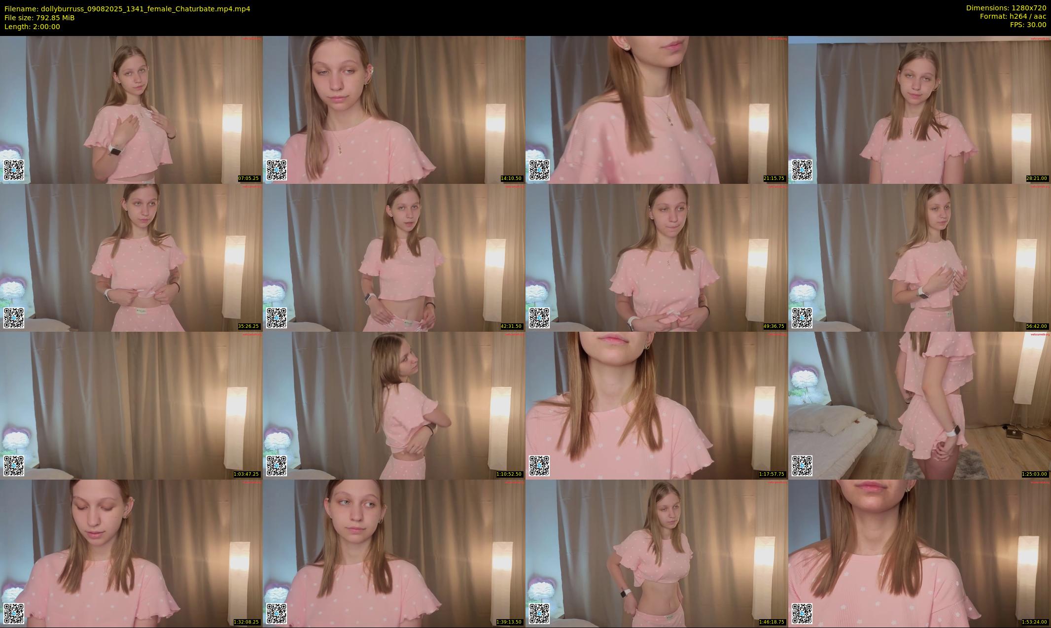 dollyburruss — 120 minute Chaturbate female cam show recording, 720p, Aug 9, 2025