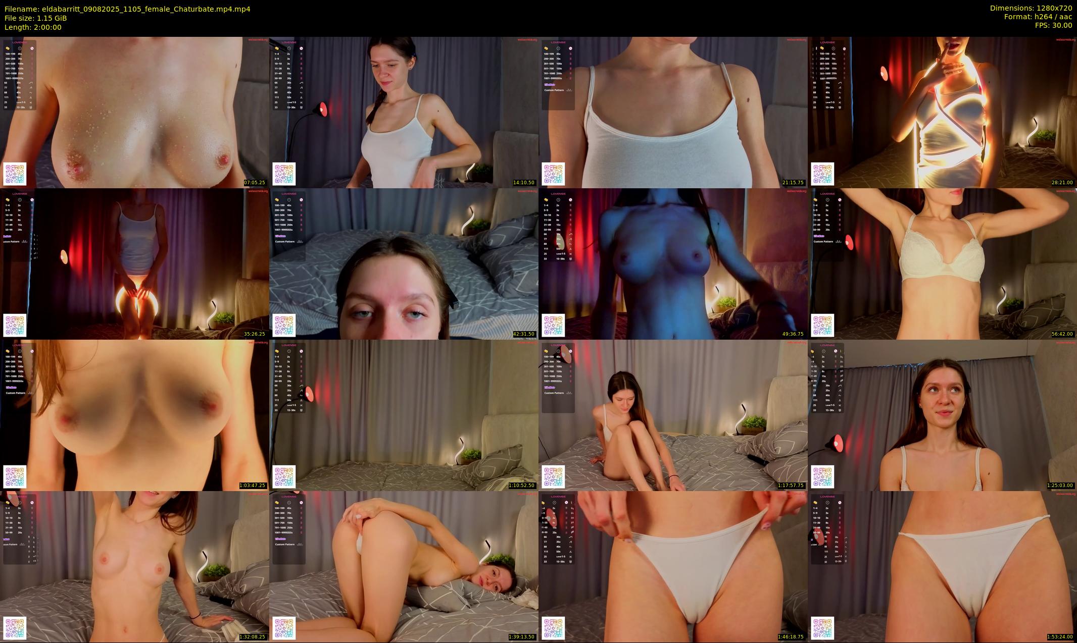 eldabarritt — 120 minute Chaturbate female cam show recording, 720p, Aug 9, 2025