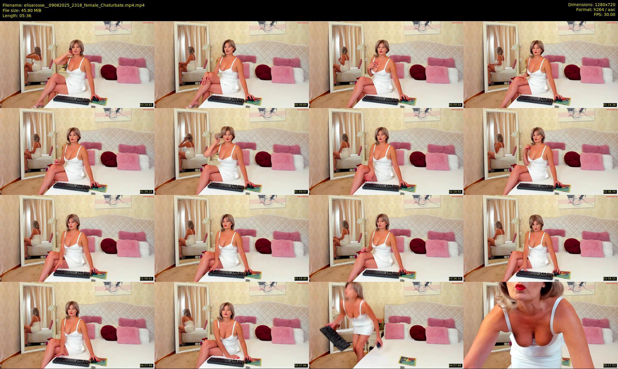 elisarosse_ — 6 minute Chaturbate female cam show recording, 720p, Aug 9, 2025