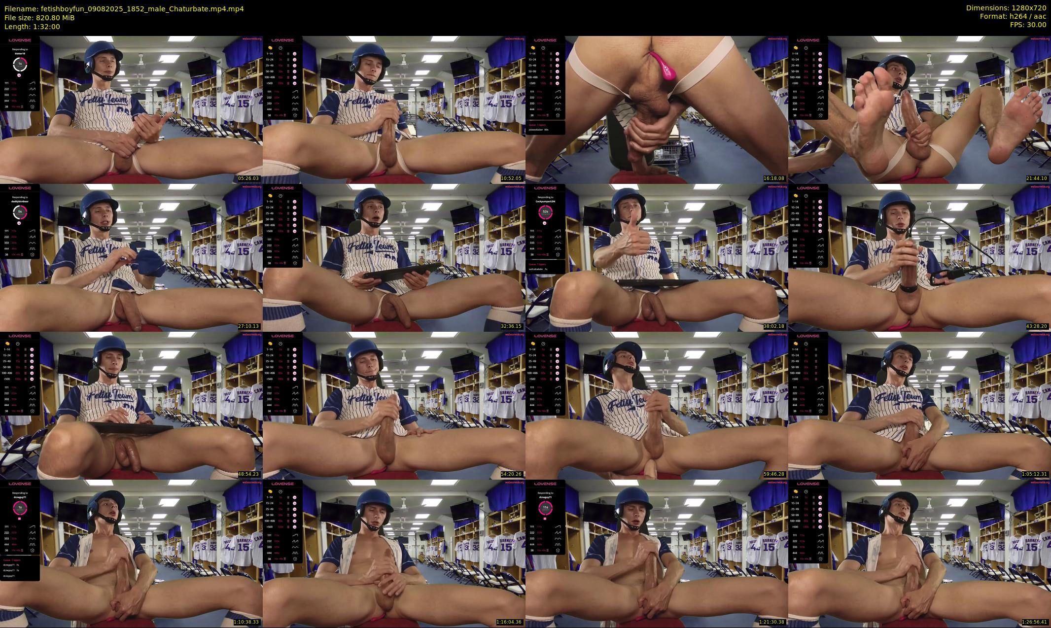fetishboyfun — 92 minute Chaturbate male cam show recording, 720p, Aug 9, 2025