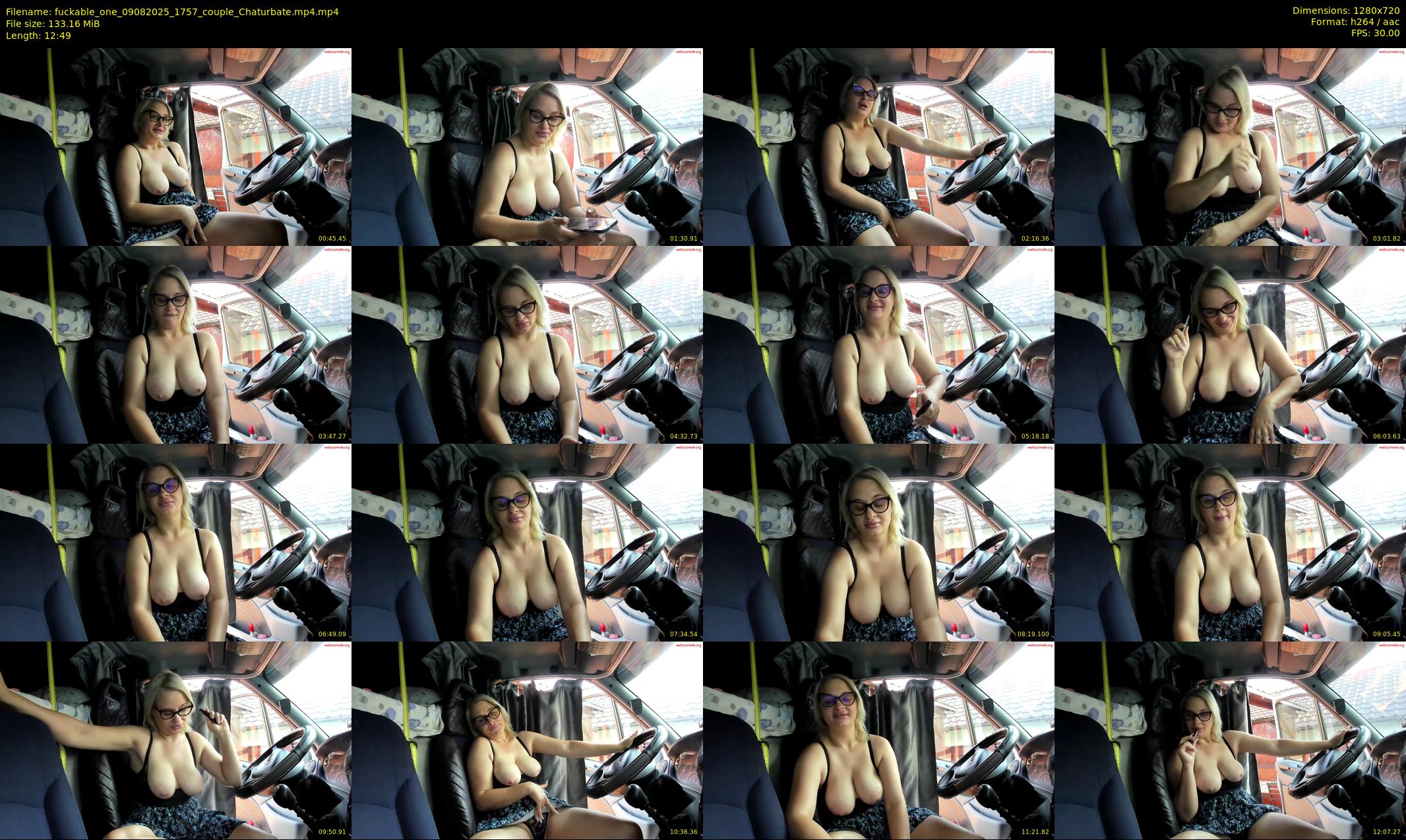 fuckable_one — 13 minute Chaturbate couple cam show recording, 720p, Aug 9, 2025