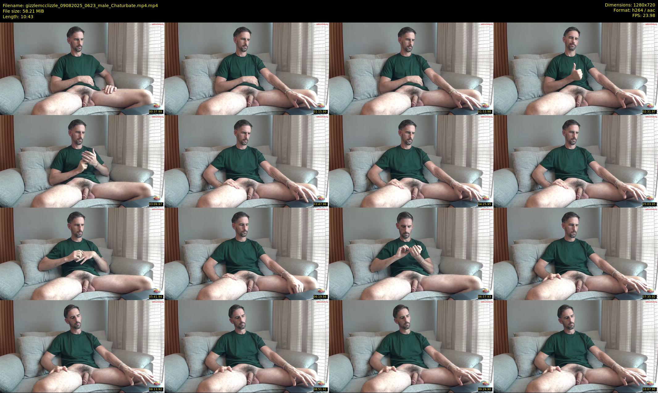 gizzlemcclizzle — 11 minute Chaturbate male cam show recording, 720p, Aug 9, 2025