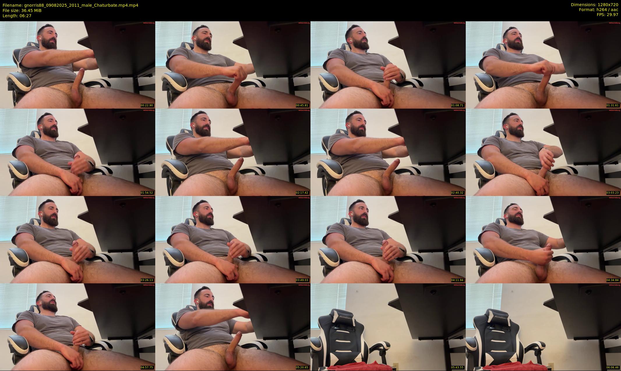 gnorris88 — 7 minute Chaturbate male cam show recording, 720p, Aug 9, 2025
