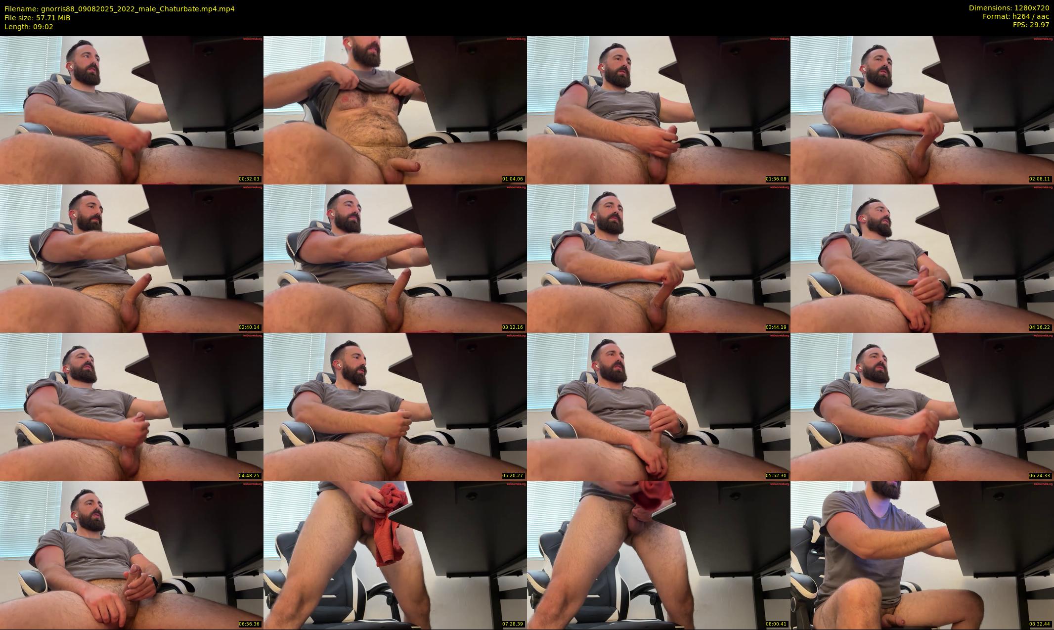 gnorris88 — 10 minute Chaturbate male cam show recording, 720p, Aug 9, 2025