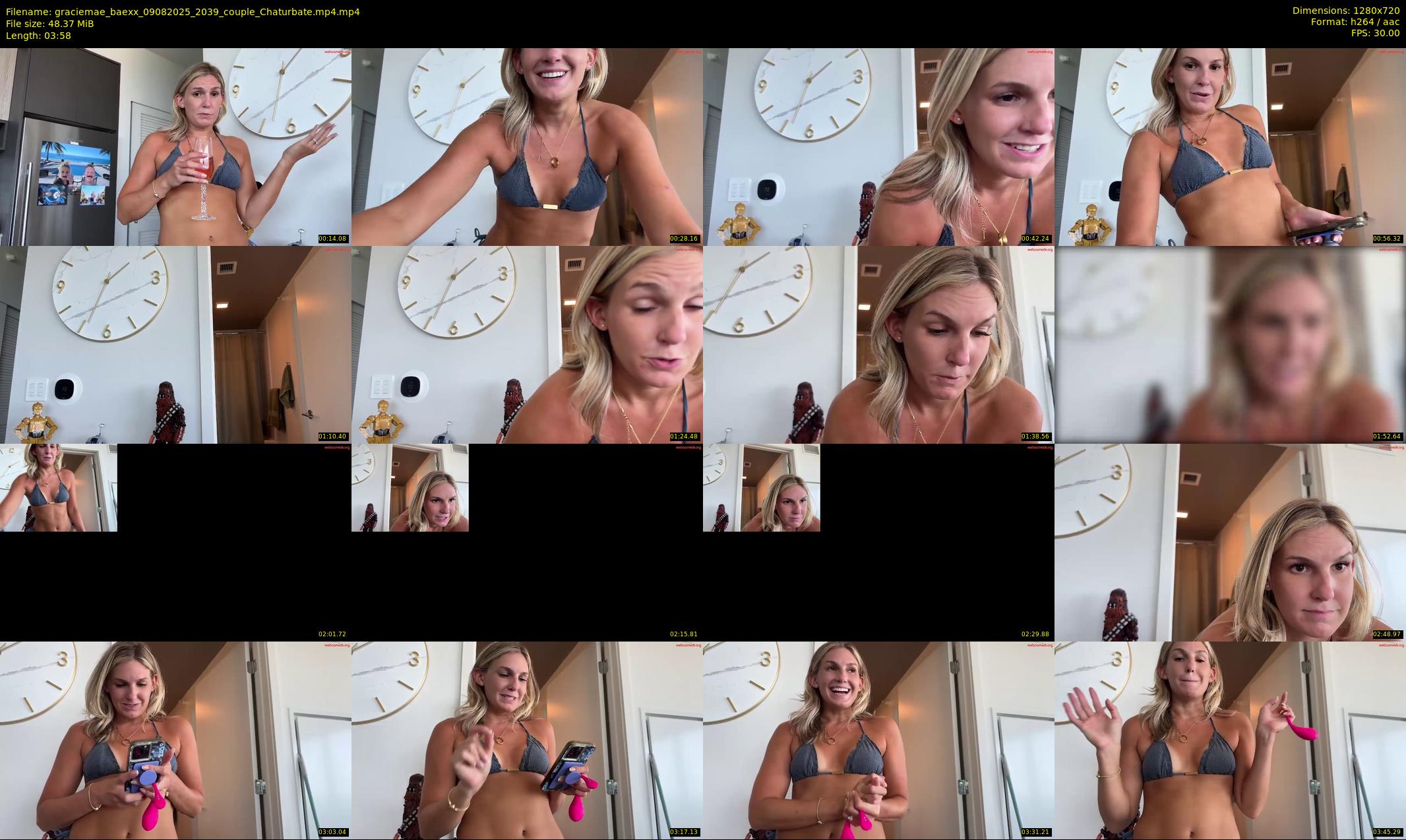graciemae_baexx — 4 minute Chaturbate female cam show recording, 720p, Aug 9, 2025
