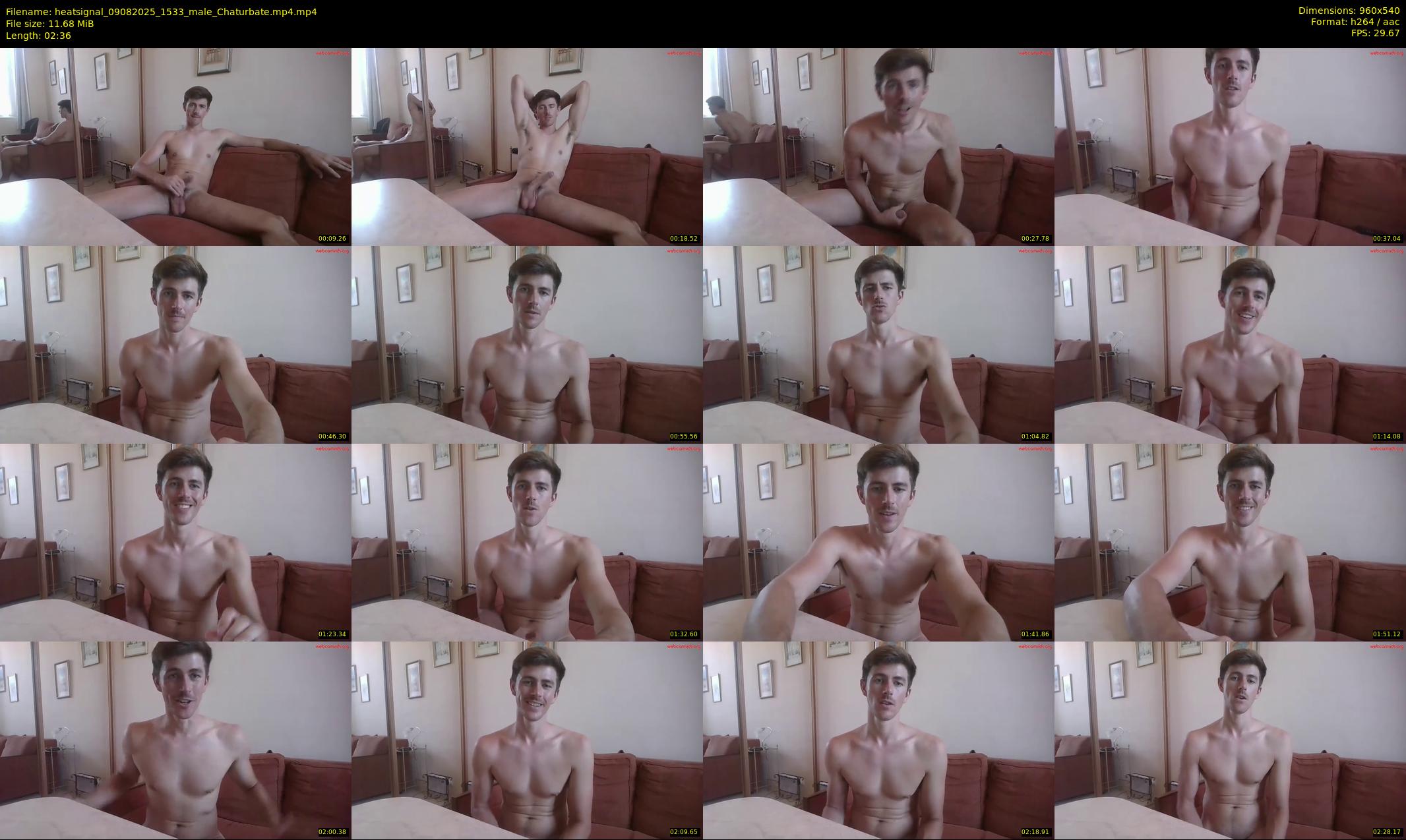 heatsignal — 3 minute Chaturbate male cam show recording, 480p, Aug 9, 2025