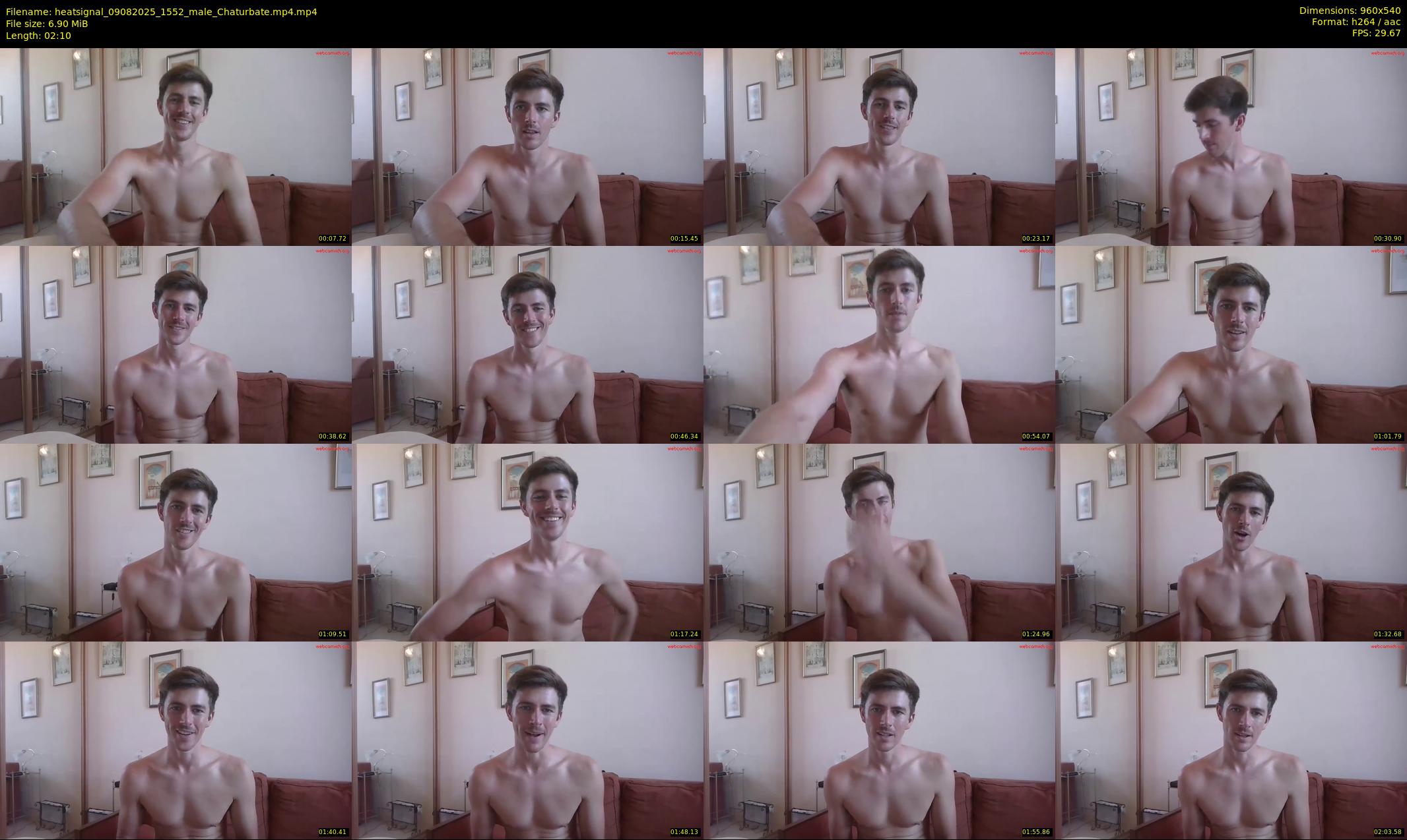 heatsignal — 3 minute Chaturbate male cam show recording, 480p, Aug 9, 2025