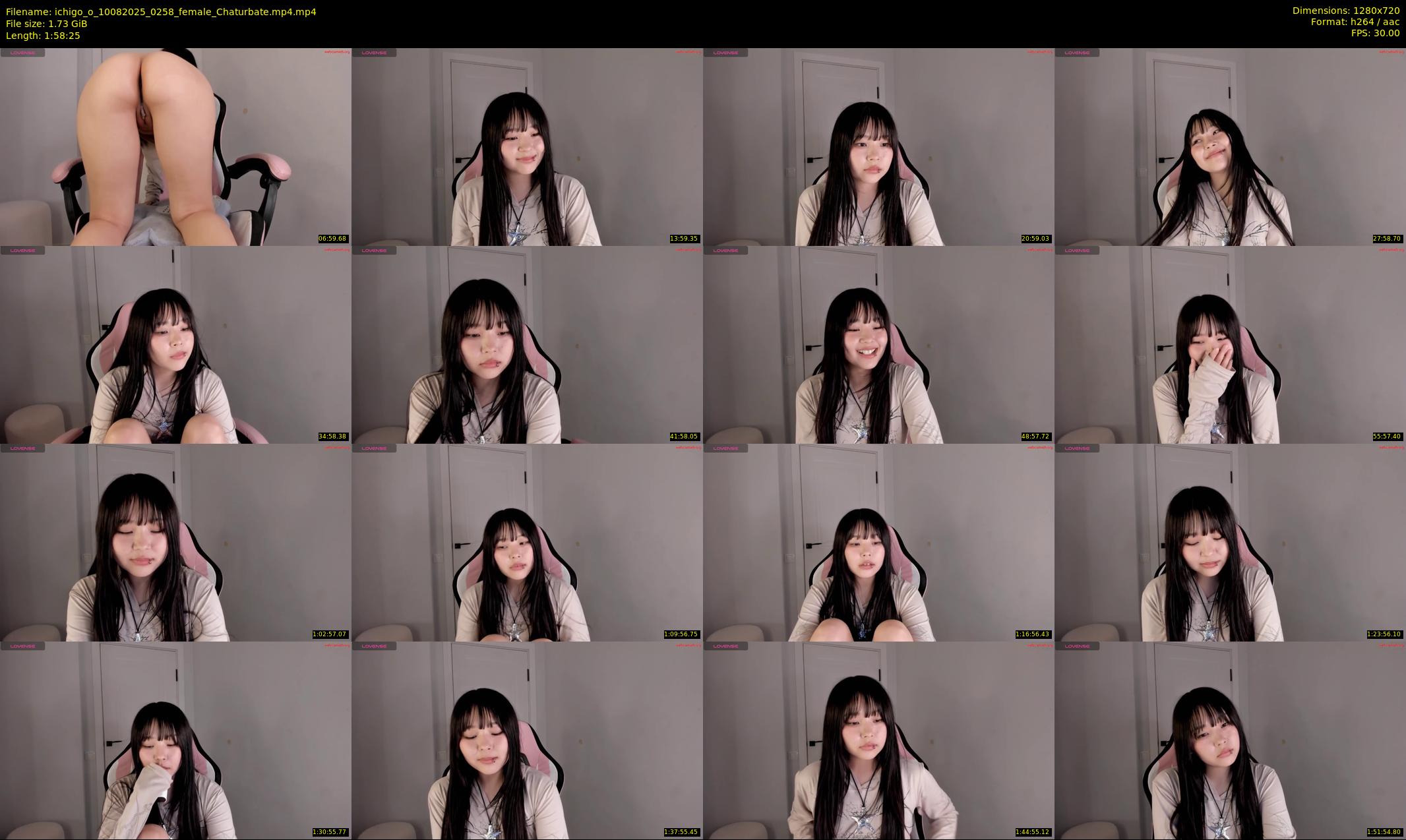 ichigo_o — 119 minute Chaturbate female cam show recording, 720p, Aug 10, 2025