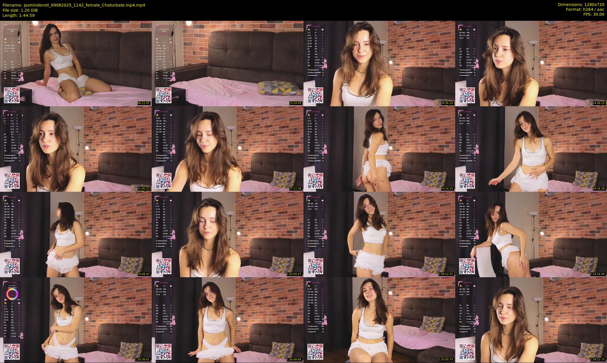 jasmindoroti — 105 minute Chaturbate female cam show recording, 720p, Aug 9, 2025