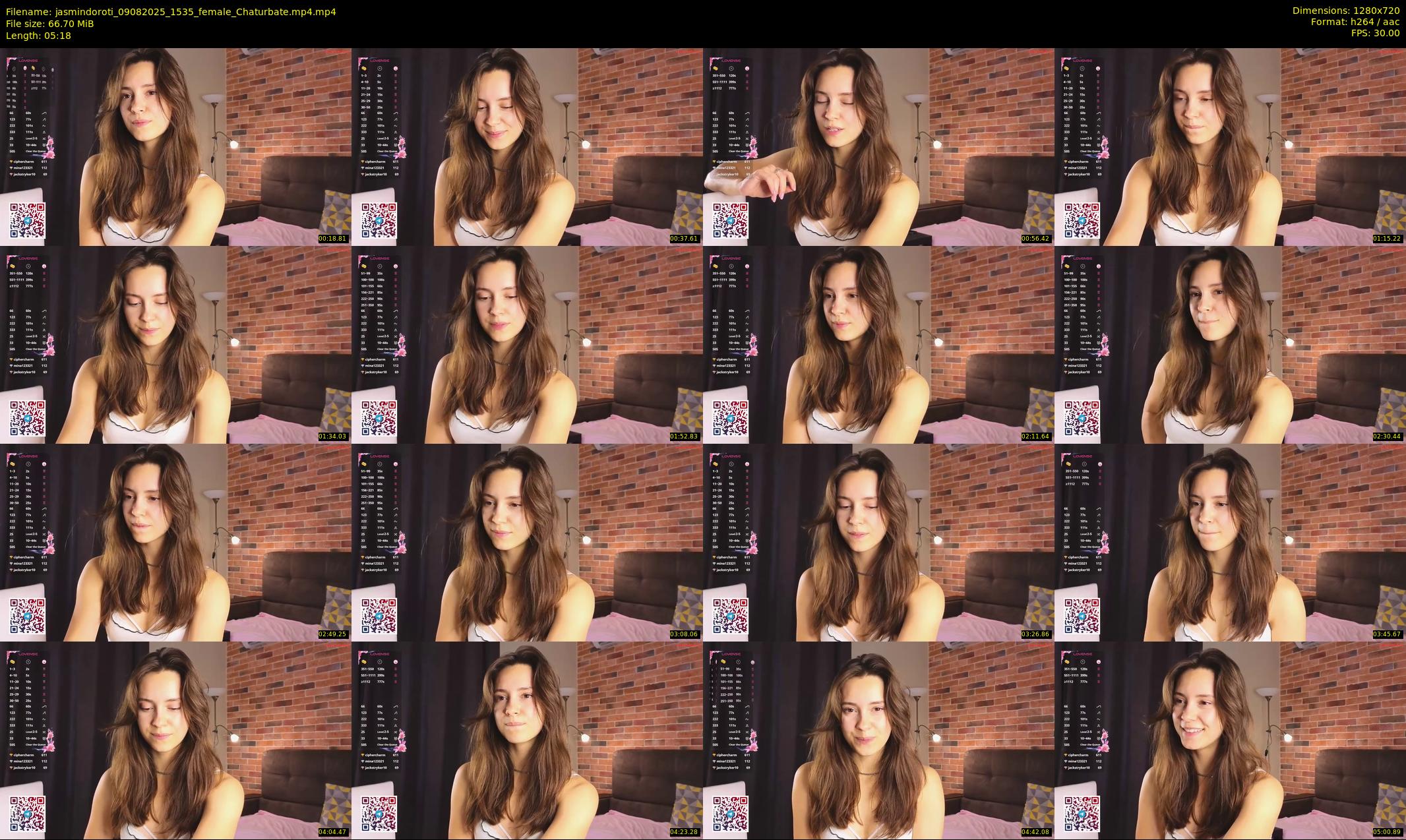 jasmindoroti — 6 minute Chaturbate female cam show recording, 720p, Aug 9, 2025