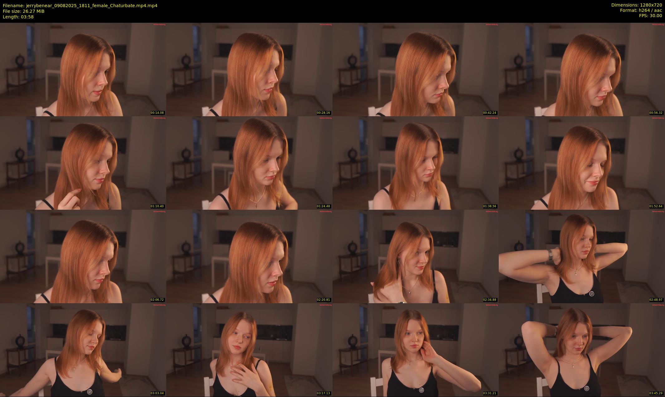 jerrybenear — 4 minute Chaturbate female cam show recording, 720p, Aug 9, 2025