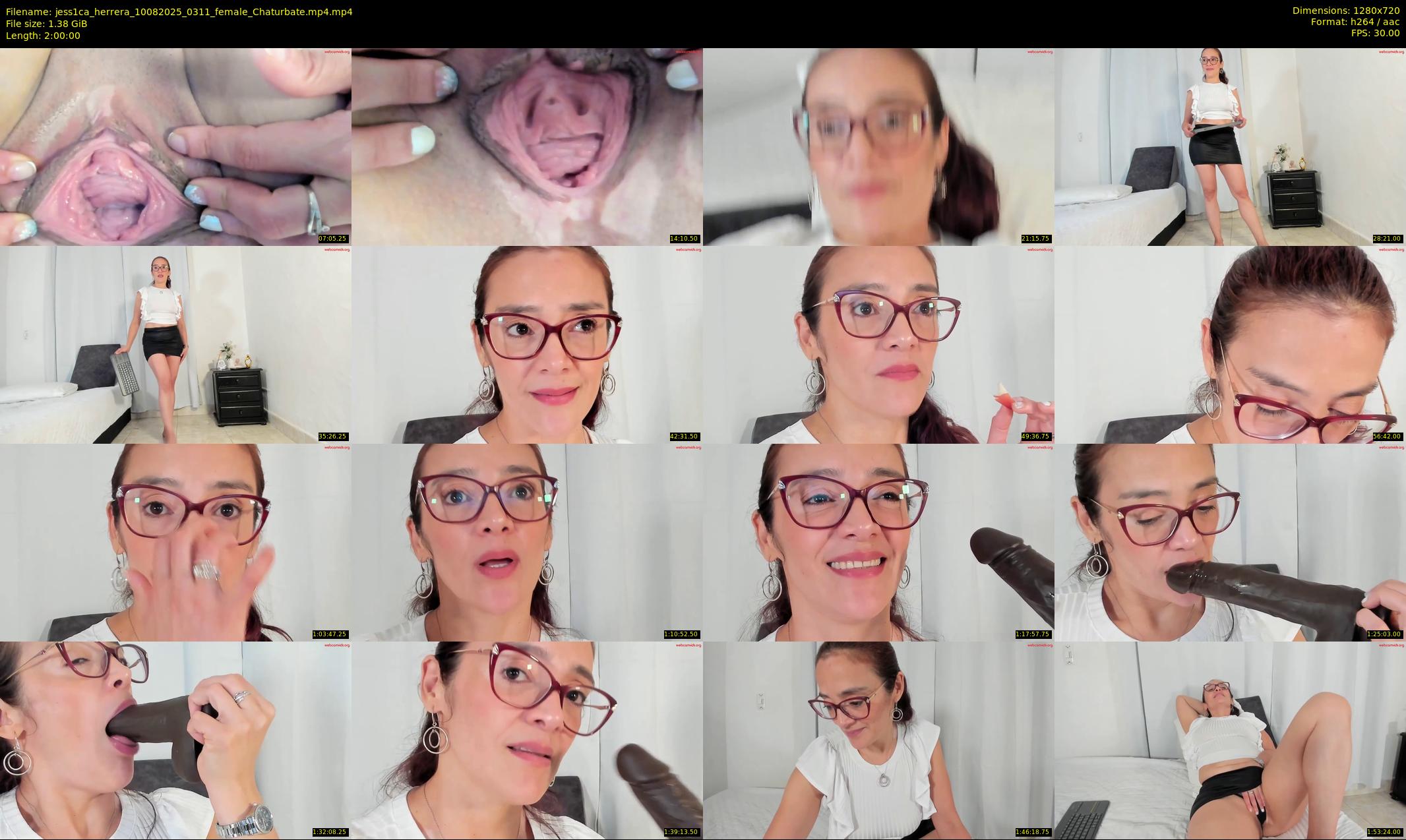 jess1ca_herrera — 120 minute Chaturbate female cam show recording, 720p, Aug 10, 2025
