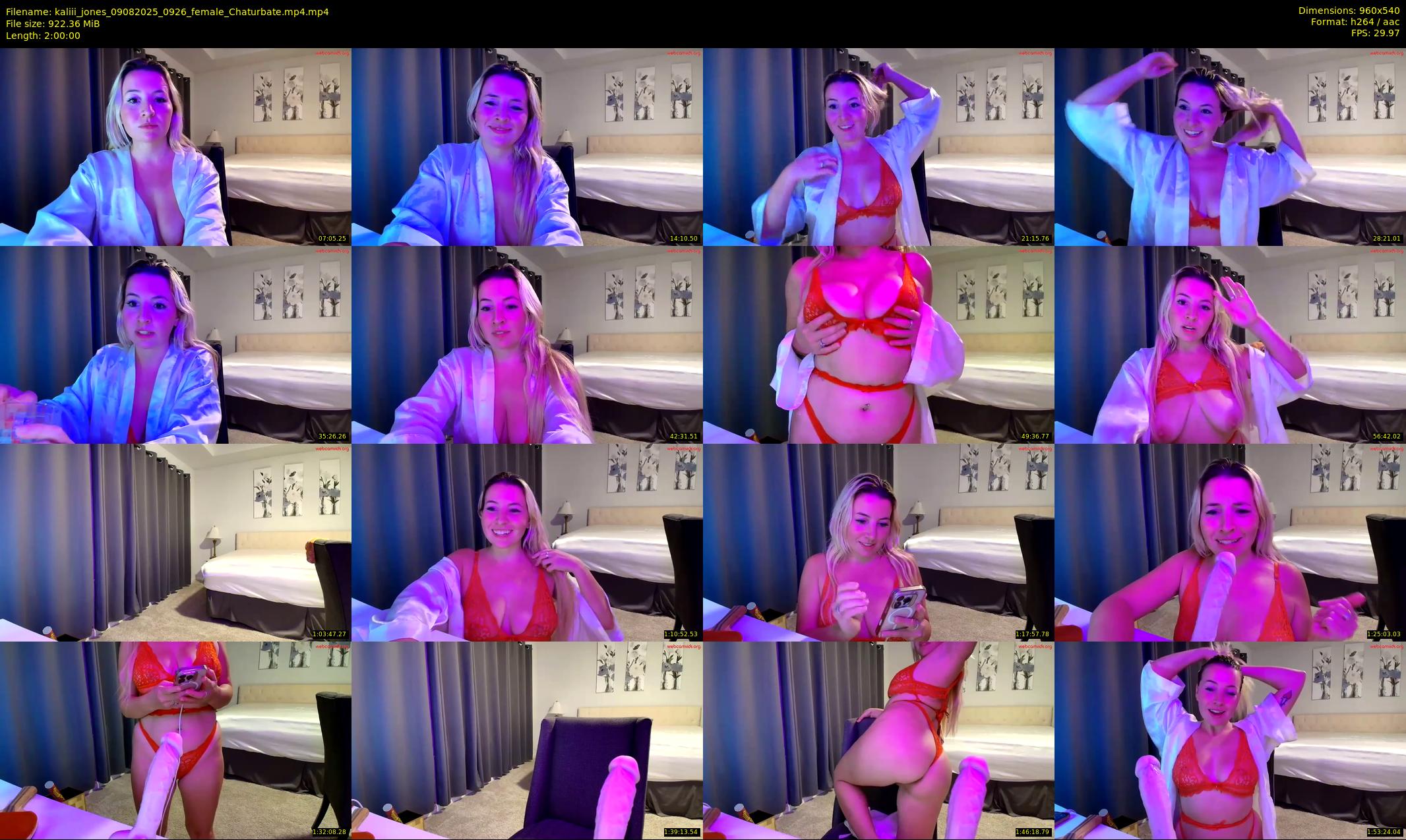 kaliii_jones — 120 minute Chaturbate female cam show recording, 480p, Aug 9, 2025