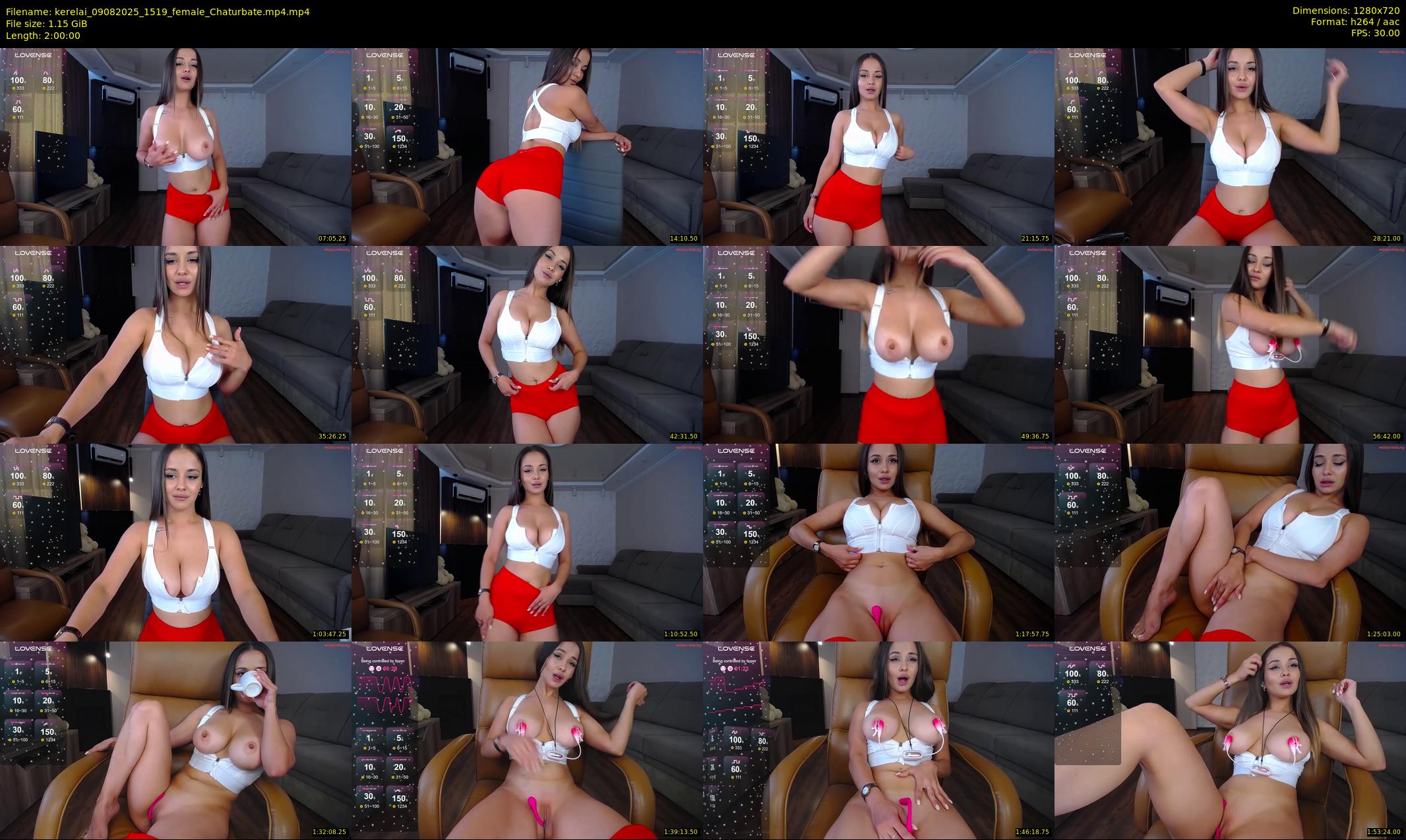 kerelai — 120 minute Chaturbate female cam show recording, 720p, Aug 9, 2025