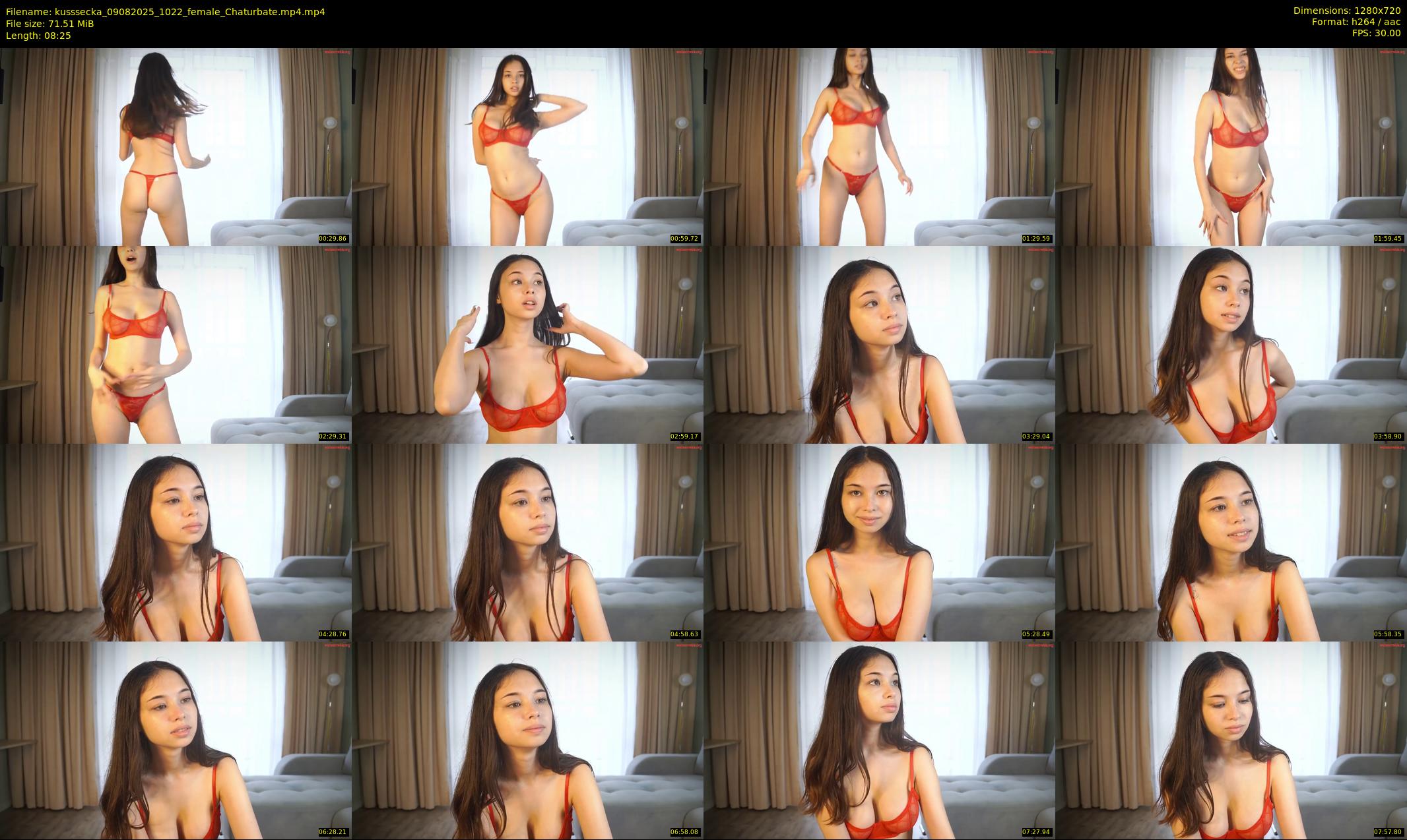 kusssecka — 9 minute Chaturbate female cam show recording, 720p, Aug 9, 2025