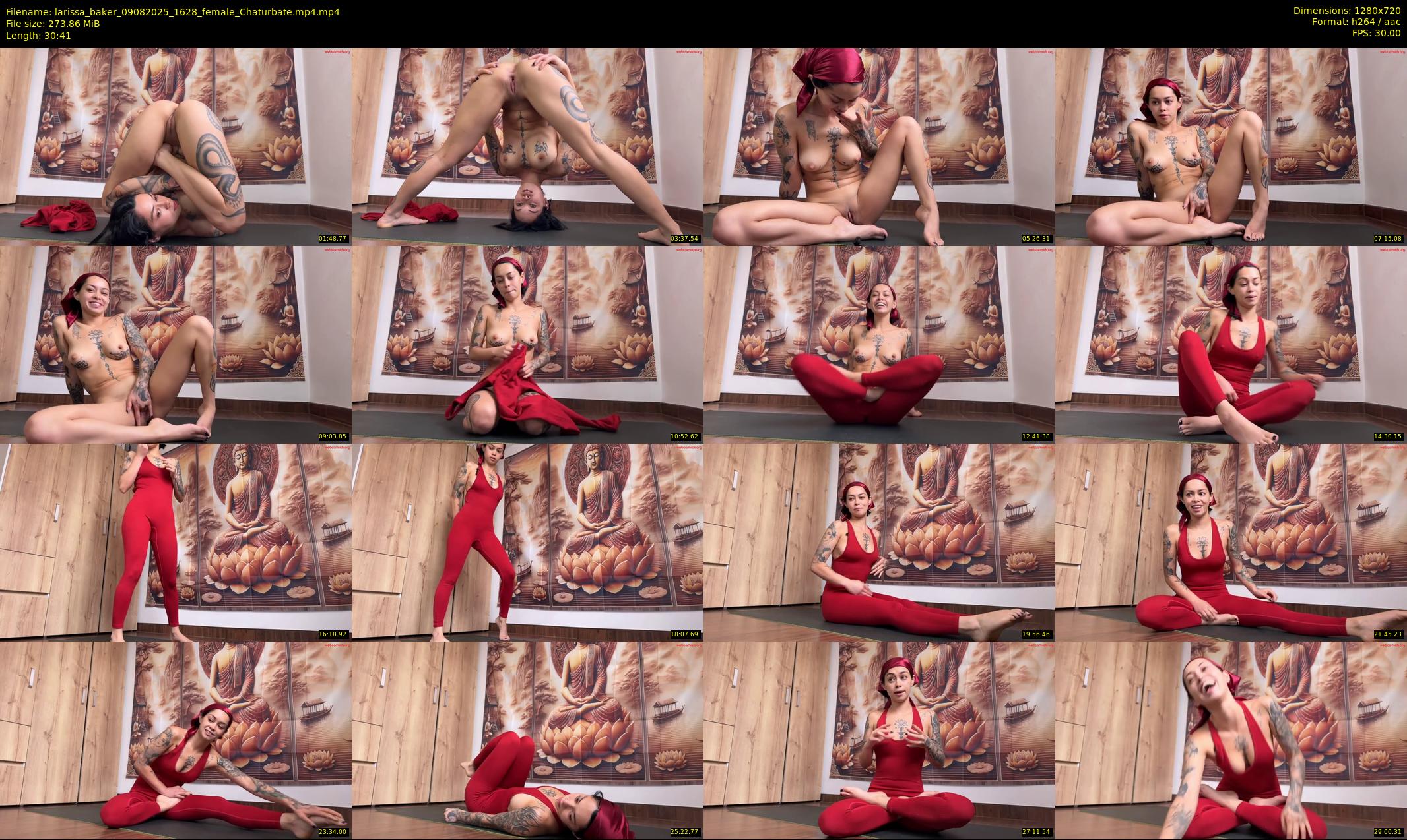 larissa_baker — 31 minute Chaturbate female cam show recording, 720p, Aug 9, 2025
