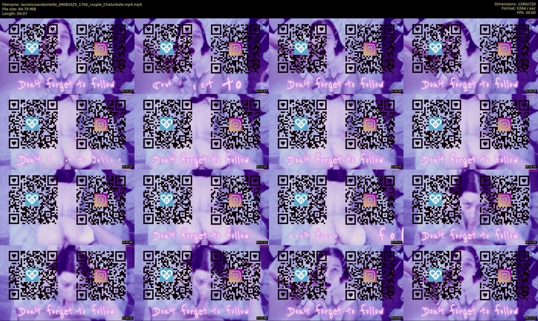 laurenceandviolette — 10 minute Chaturbate couple cam show recording, 720p, Aug 9, 2025