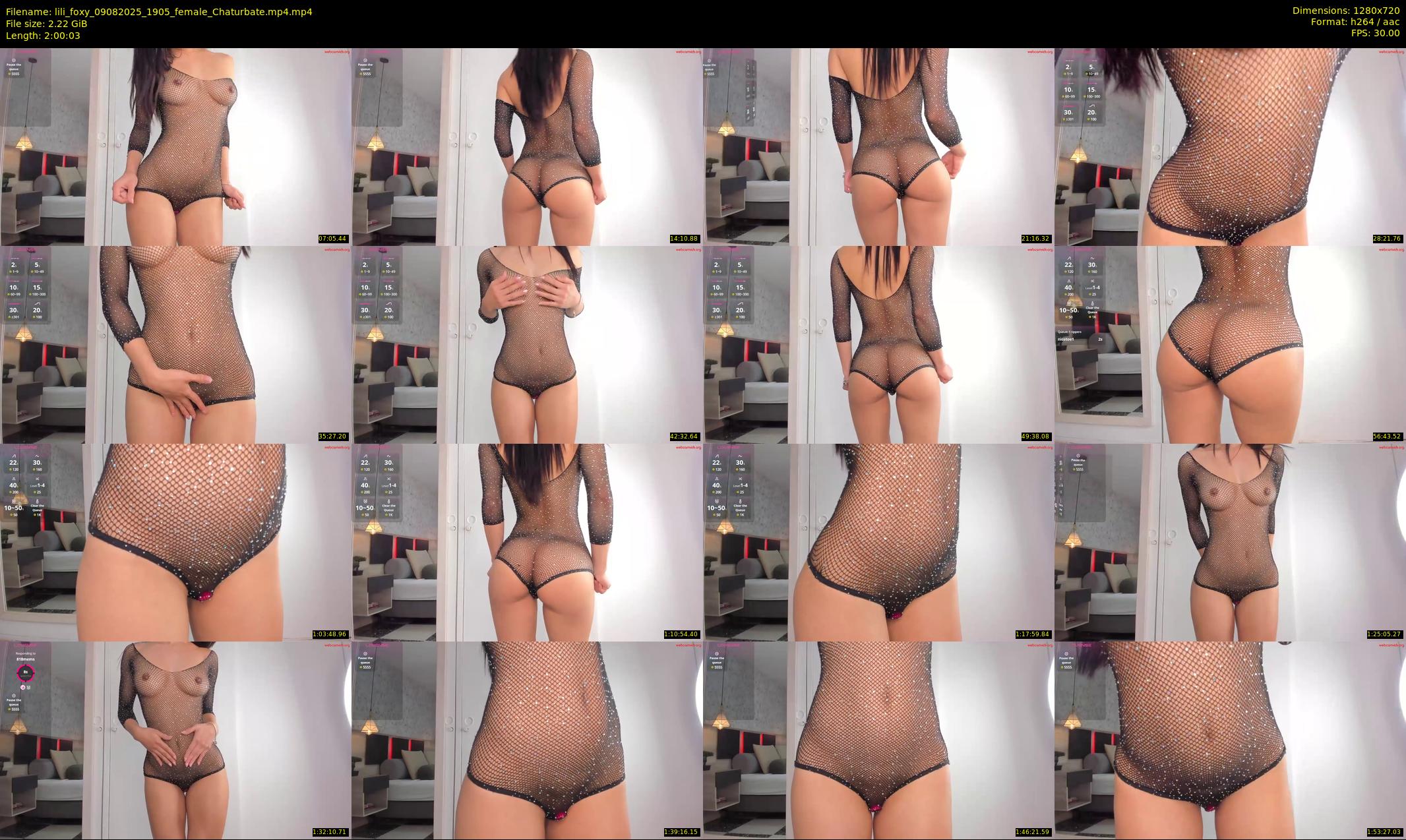 lili_foxy — 121 minute Chaturbate female cam show recording, 720p, Aug 9, 2025