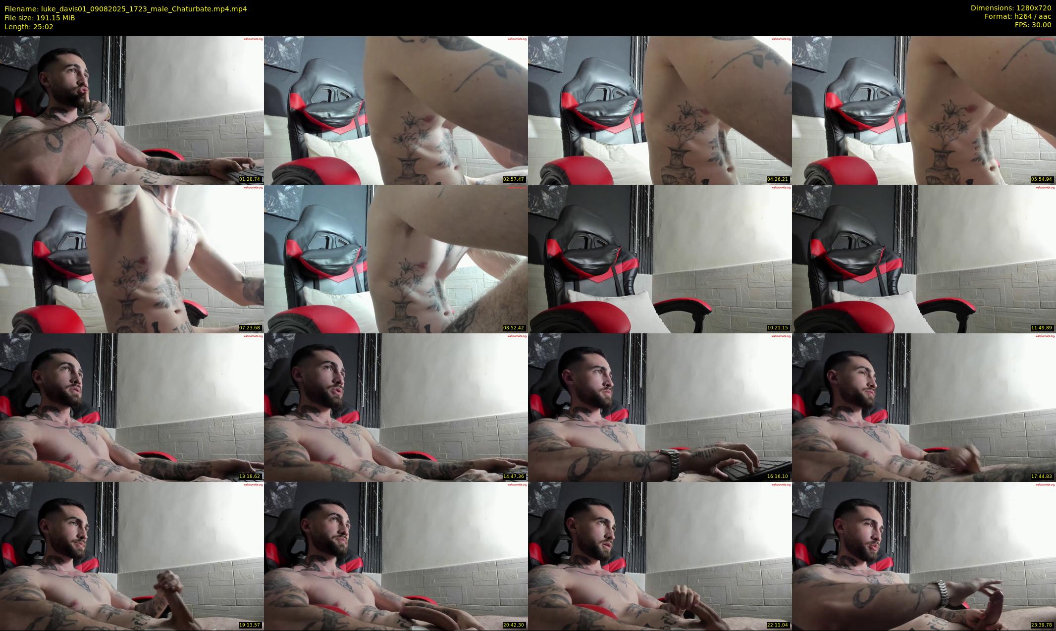 luke_davis01 — 26 minute Chaturbate male cam show recording, 720p, Aug 9, 2025