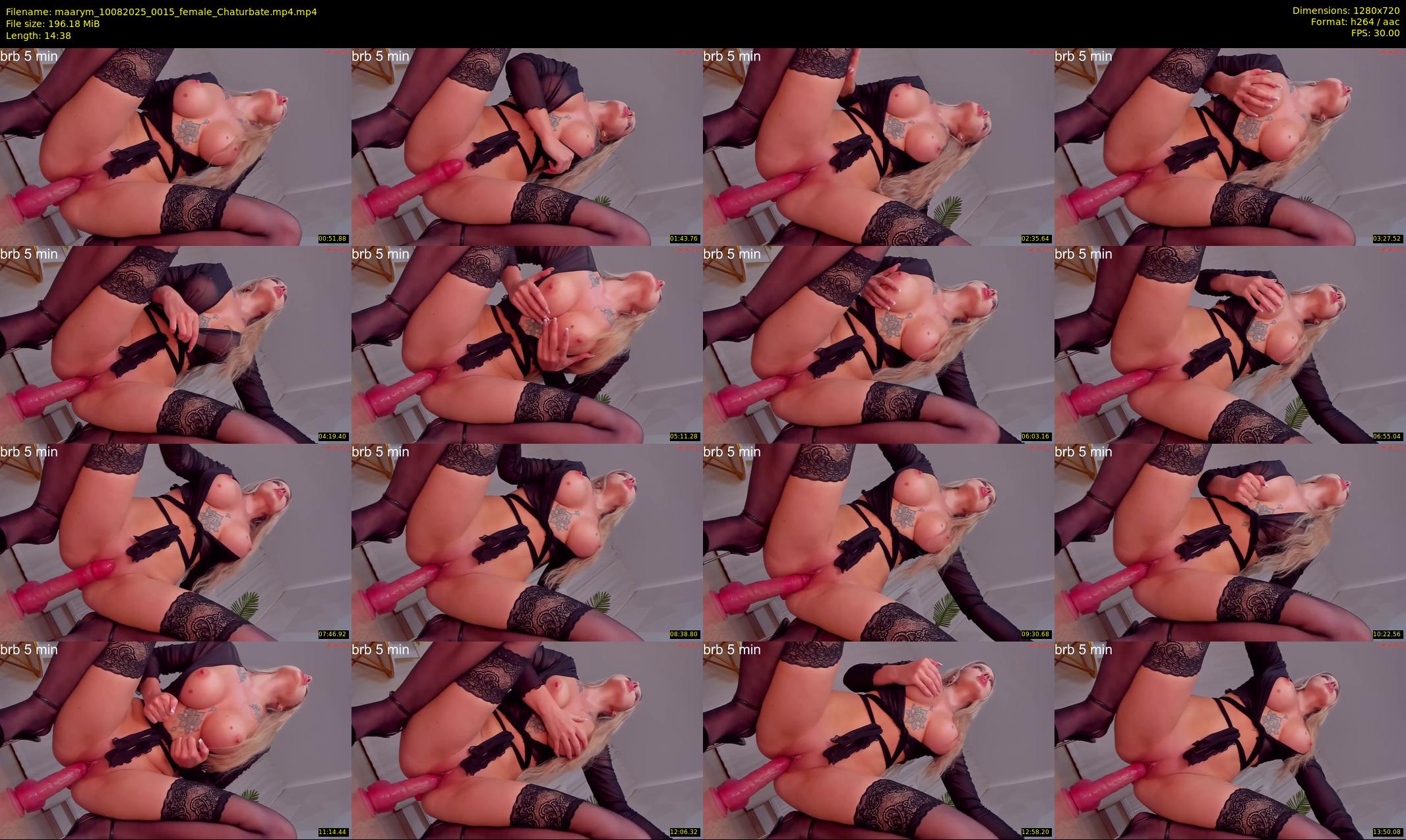maarym — 15 minute Chaturbate couple cam show recording, 720p, Aug 10, 2025