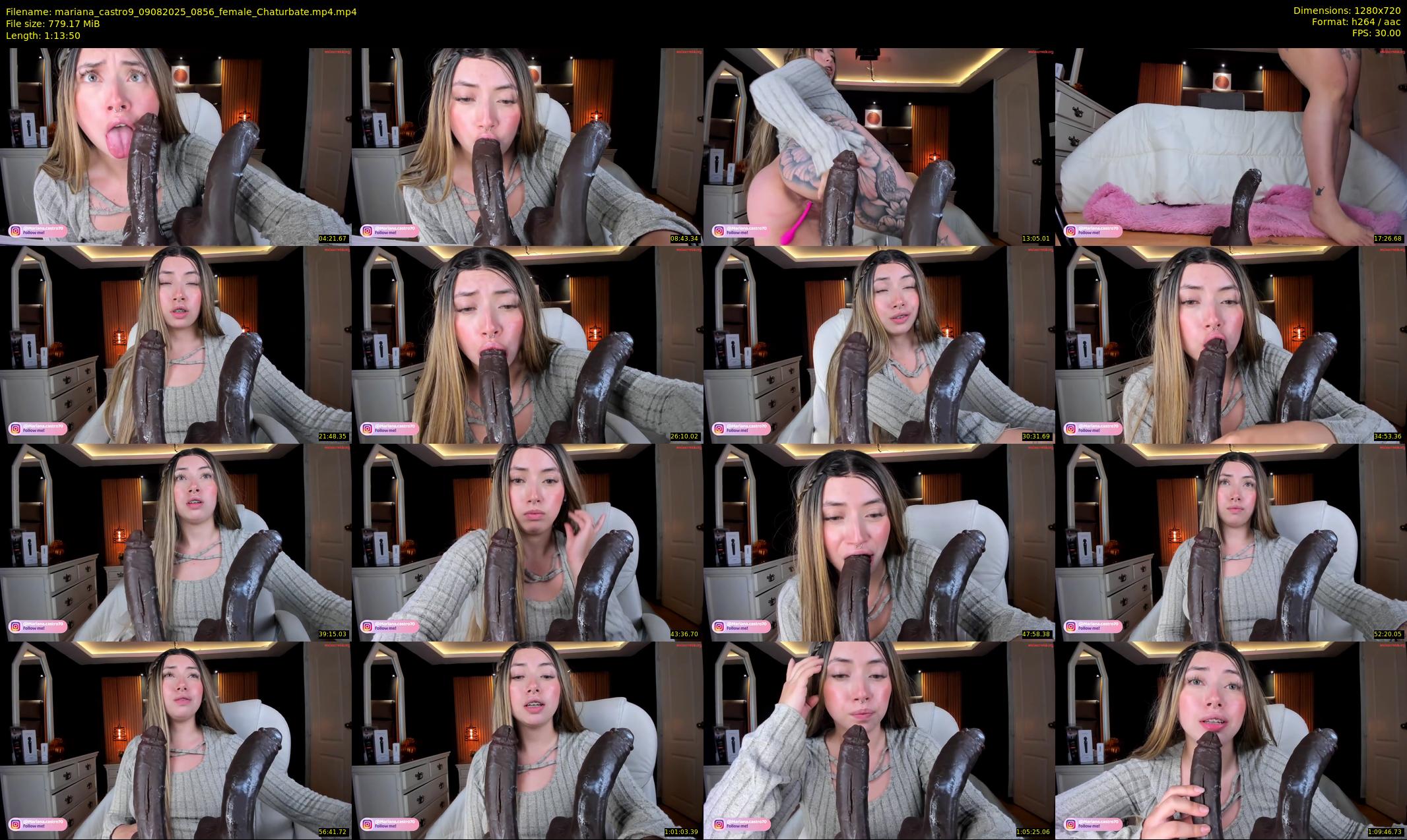 mariana_castro9 — 74 minute Chaturbate female cam show recording, 720p, Aug 9, 2025