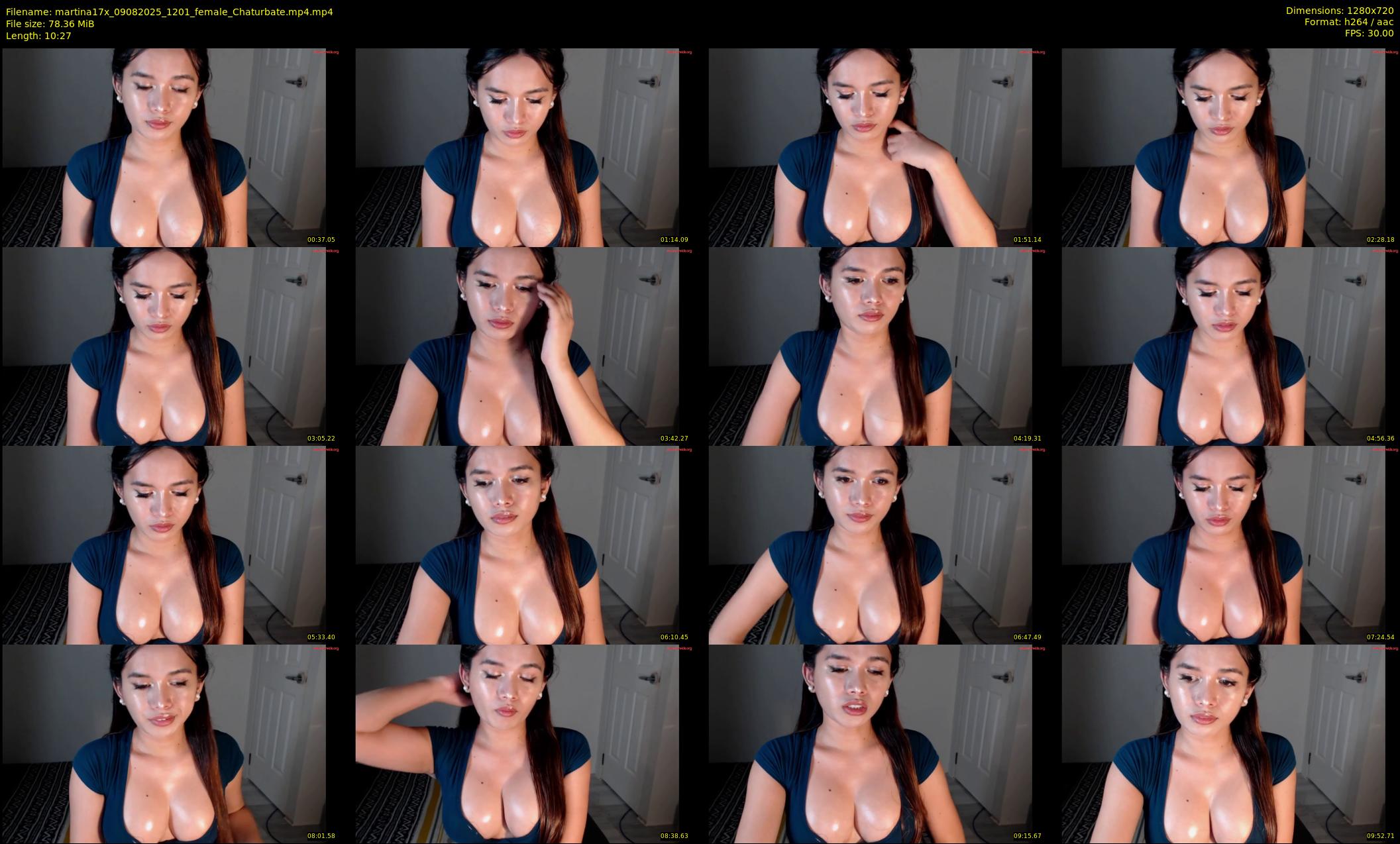 martina17x — 11 minute Chaturbate female cam show recording, 720p, Aug 9, 2025
