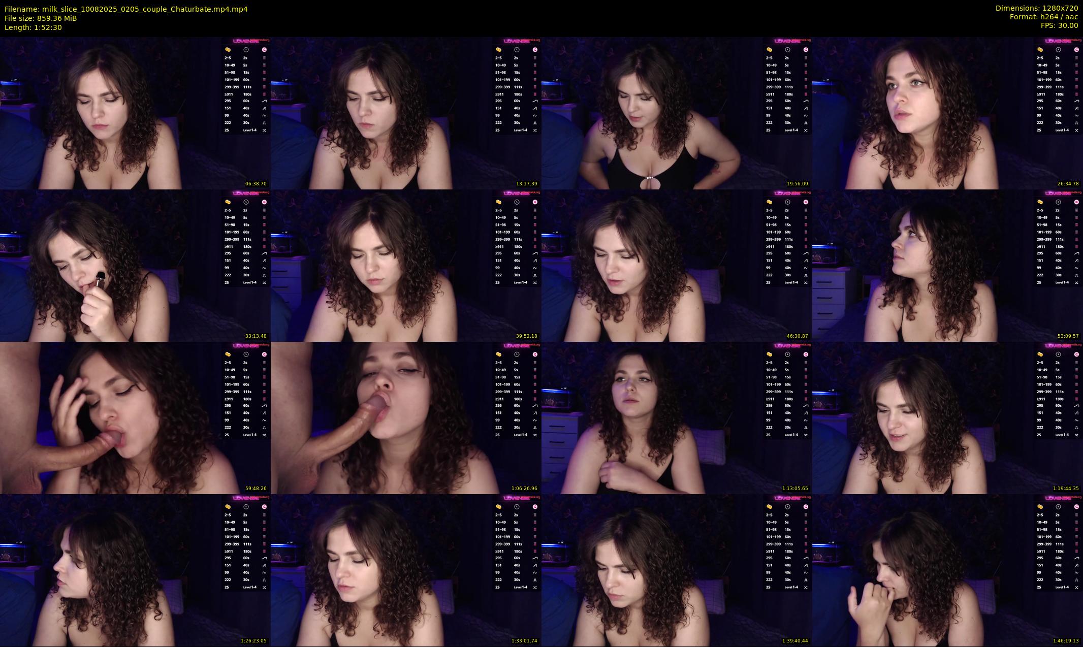 milk_slice — 113 minute Chaturbate couple cam show recording, 720p, Aug 10, 2025