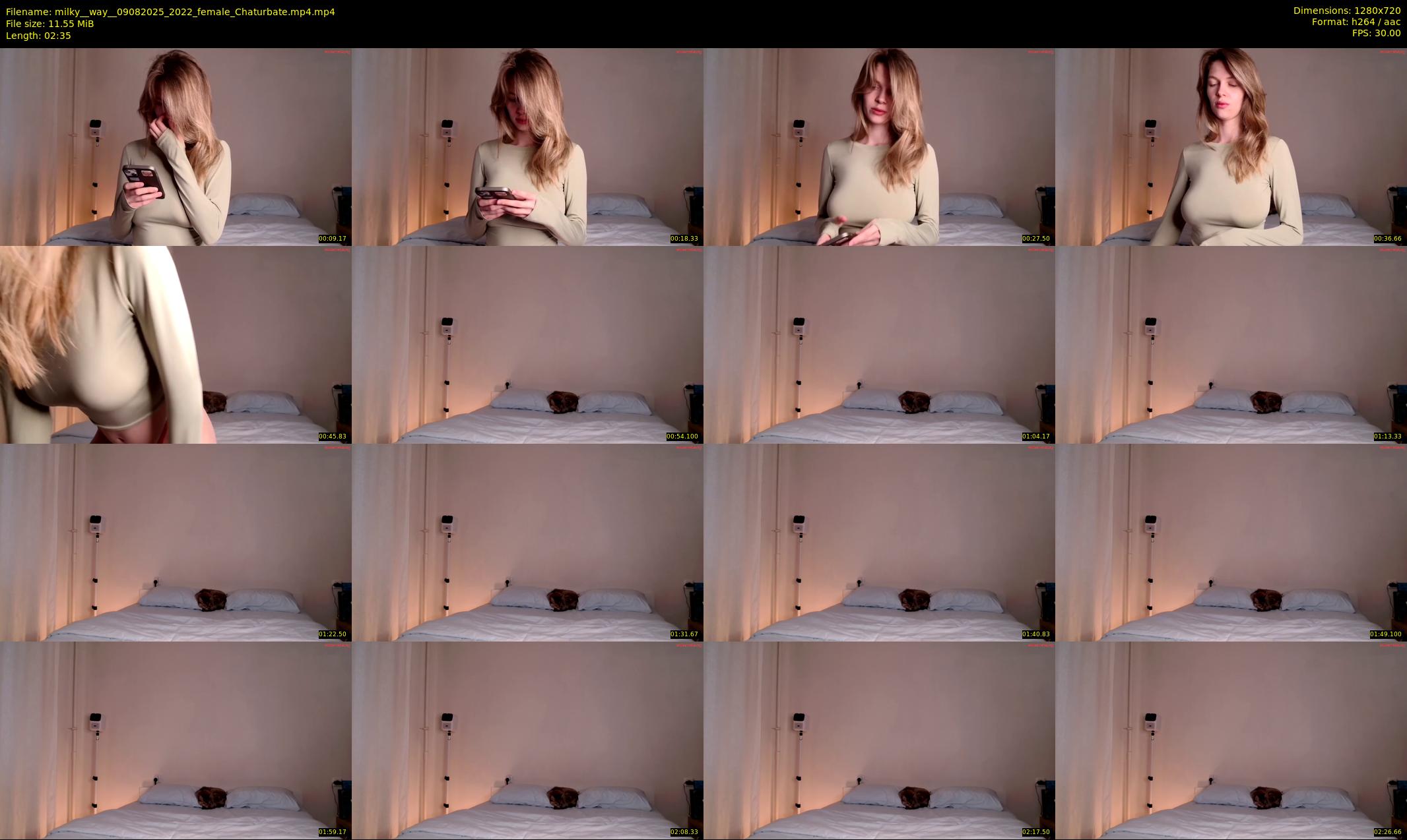 milky__way_ — 3 minute Chaturbate female cam show recording, 720p, Aug 9, 2025