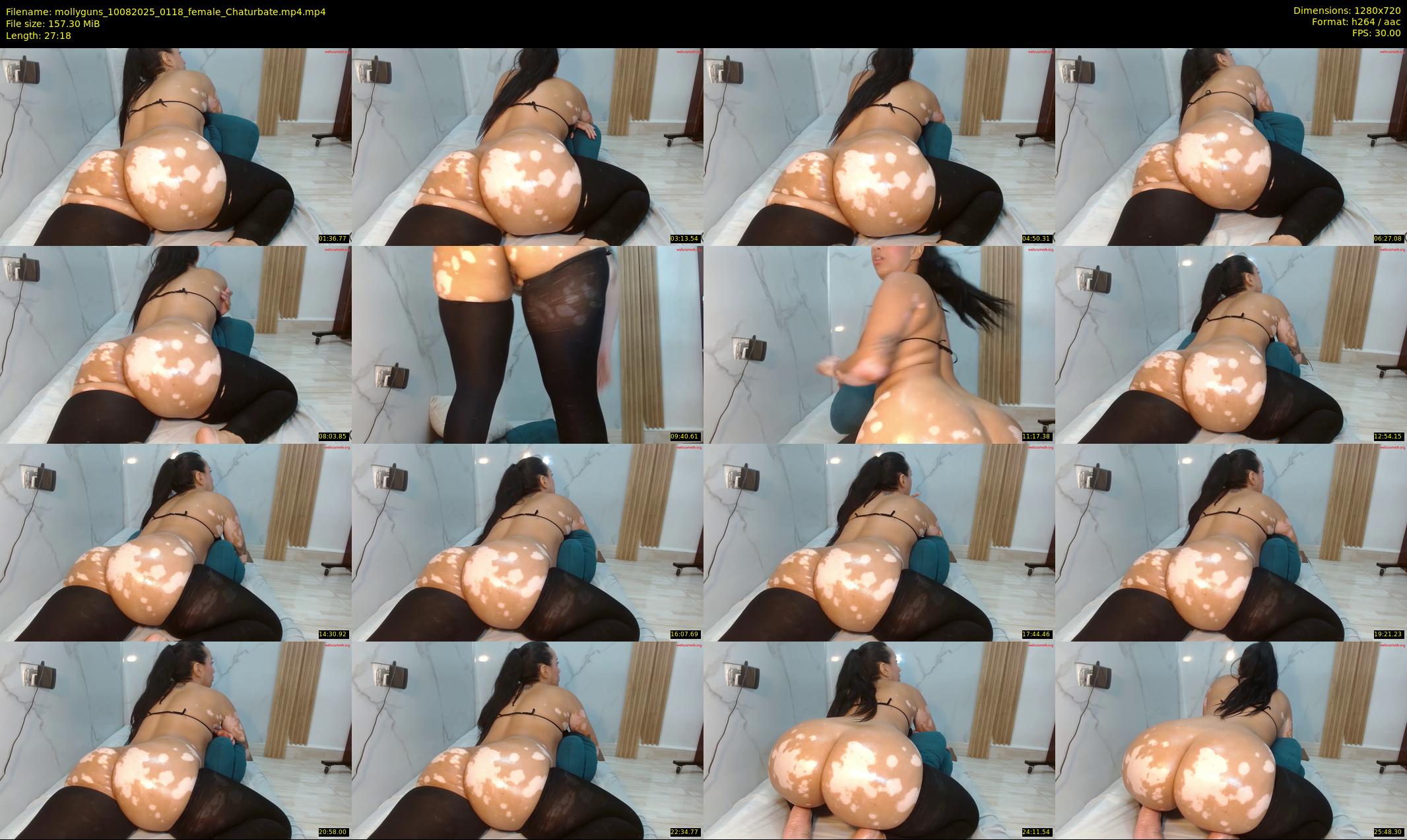 mollyguns — 28 minute Chaturbate female cam show recording, 720p, Aug 10, 2025