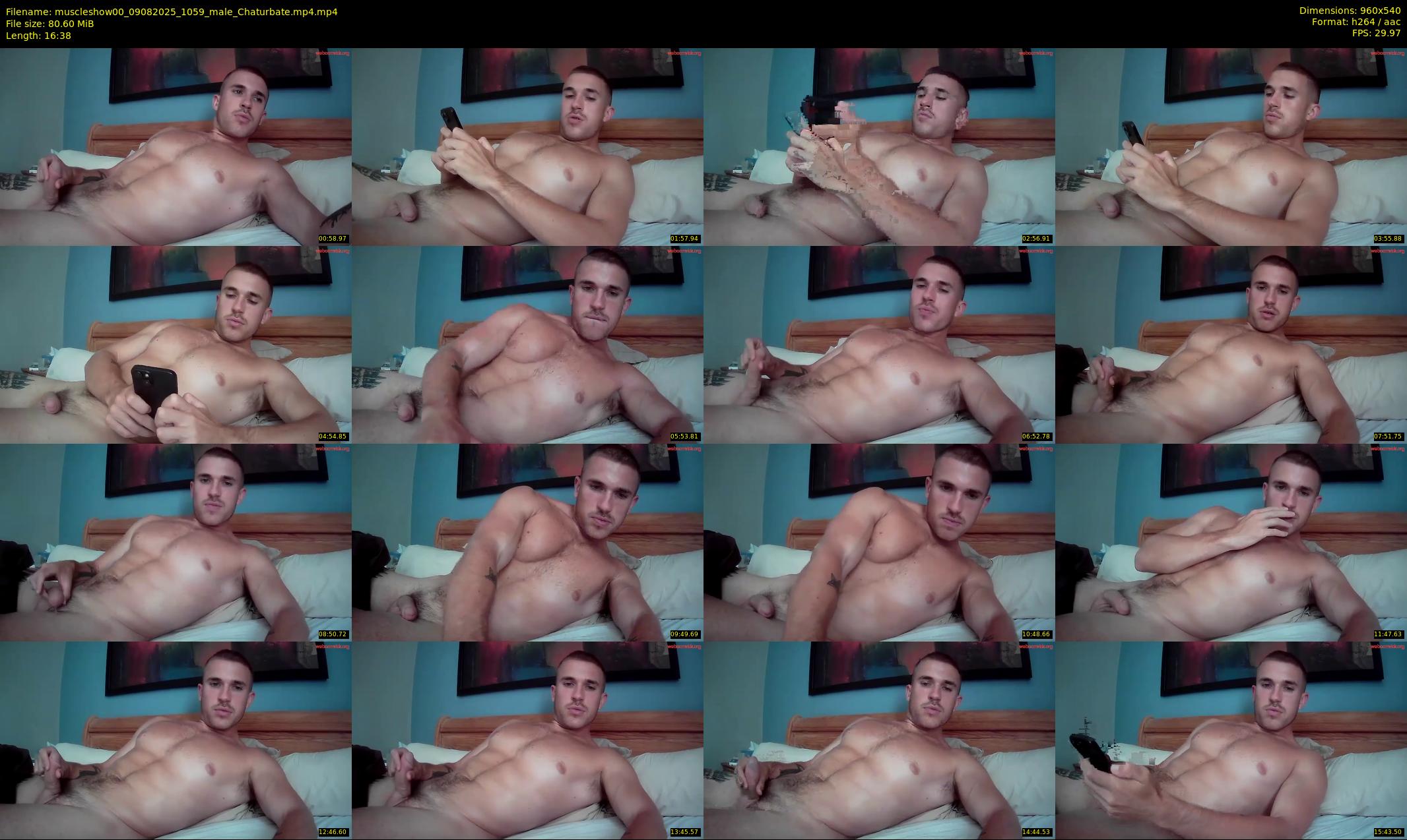 muscleshow00 — 17 minute Chaturbate male cam show recording, 480p, Aug 9, 2025