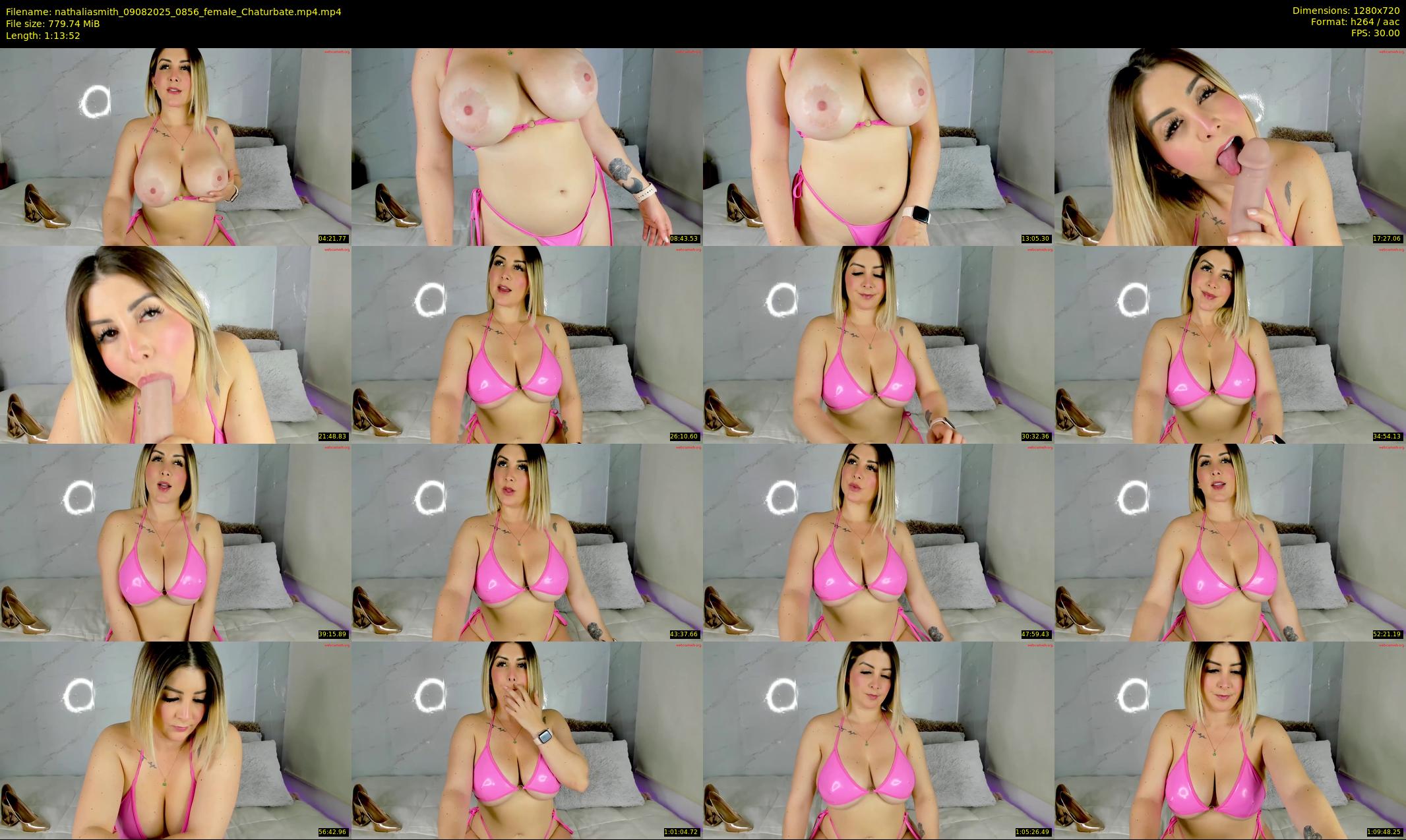 nathaliasmith — 74 minute Chaturbate female cam show recording, 720p, Aug 9, 2025