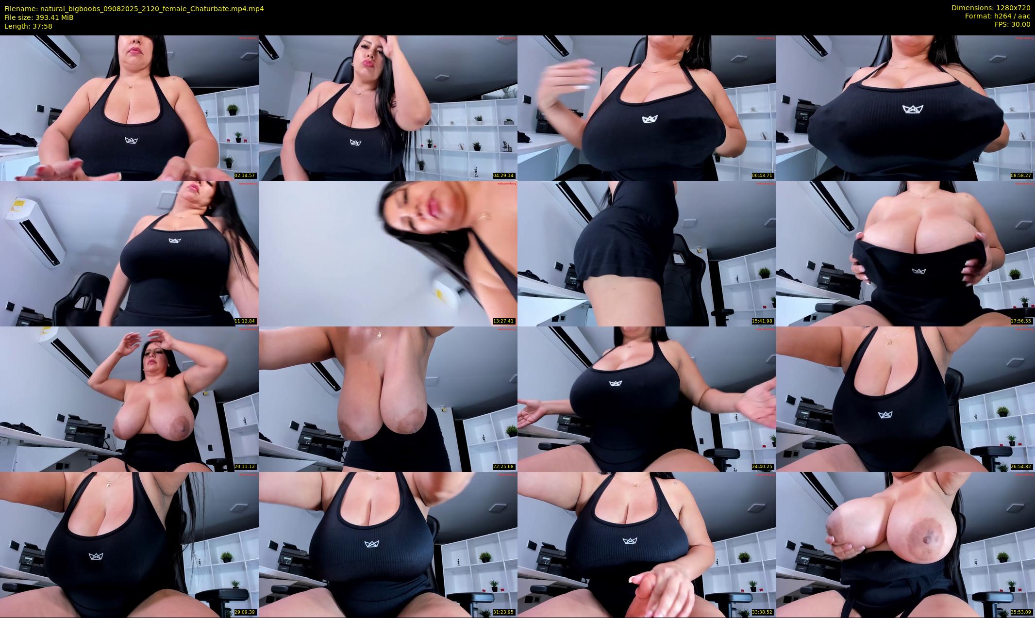 natural_bigboobs — 38 minute Chaturbate female cam show recording, 720p, Aug 9, 2025
