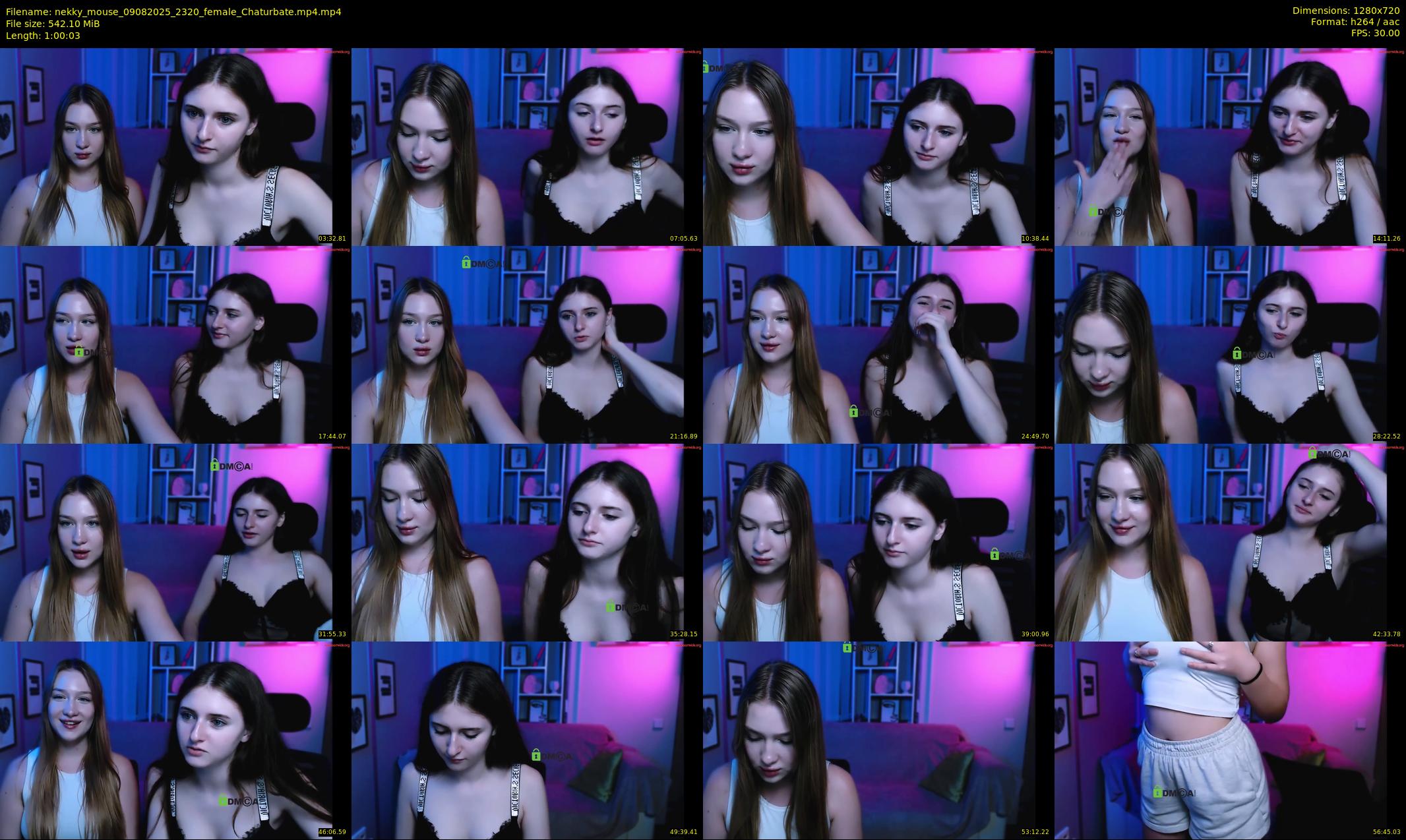 nekky_mouse — 61 minute Chaturbate female cam show recording, 720p, Aug 9, 2025