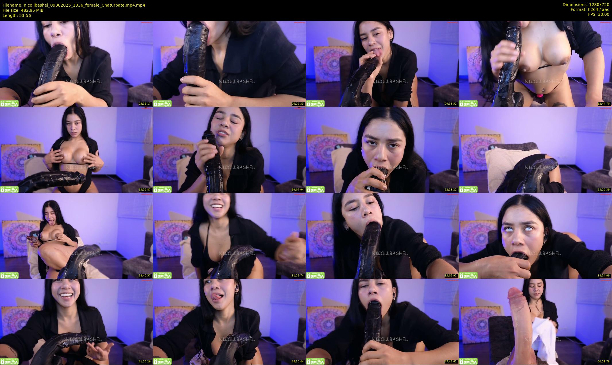 nicollbashel — 54 minute Chaturbate female cam show recording, 720p, Aug 9, 2025