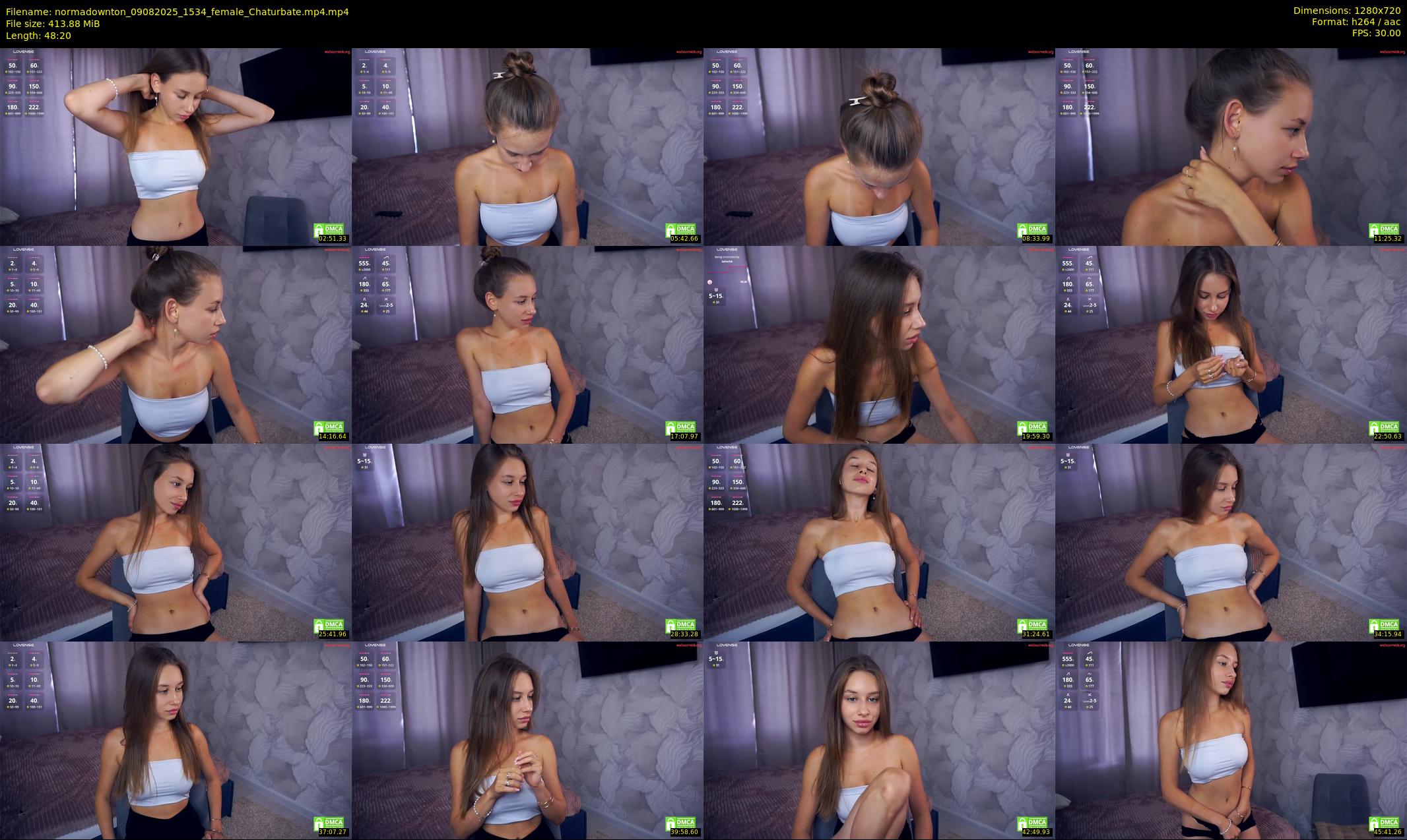 normadownton — 49 minute Chaturbate female cam show recording, 720p, Aug 9, 2025