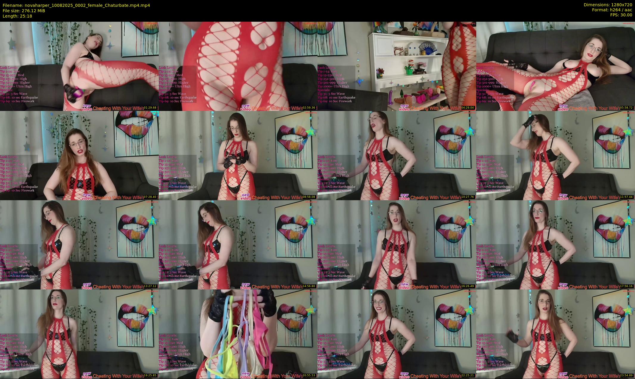 novaharper — 26 minute Chaturbate female cam show recording, 720p, Aug 10, 2025