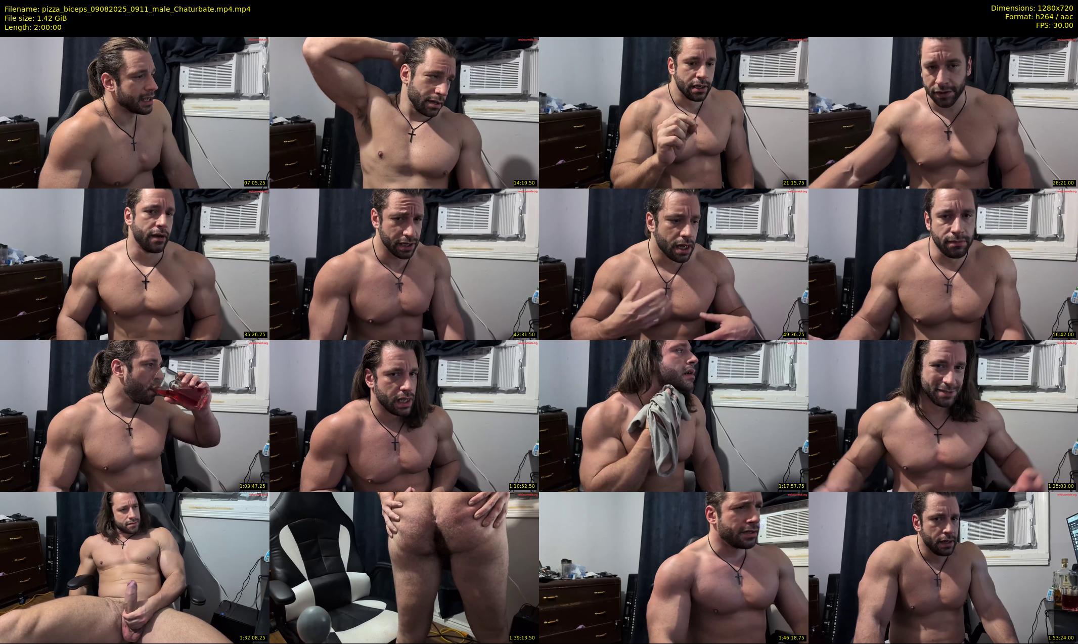pizza_biceps — 120 minute Chaturbate male cam show recording, 720p, Aug 9, 2025