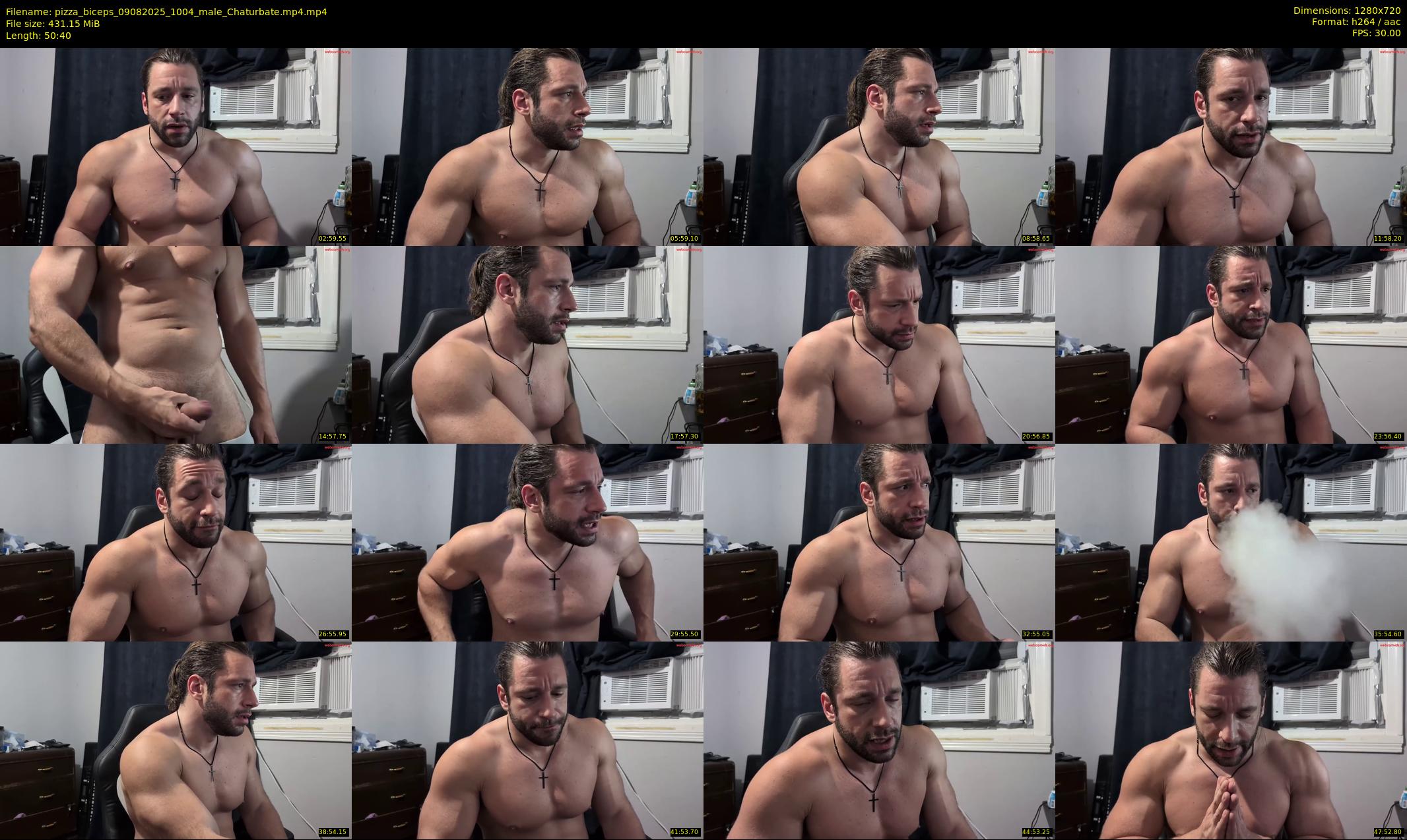 pizza_biceps — 51 minute Chaturbate male cam show recording, 720p, Aug 9, 2025