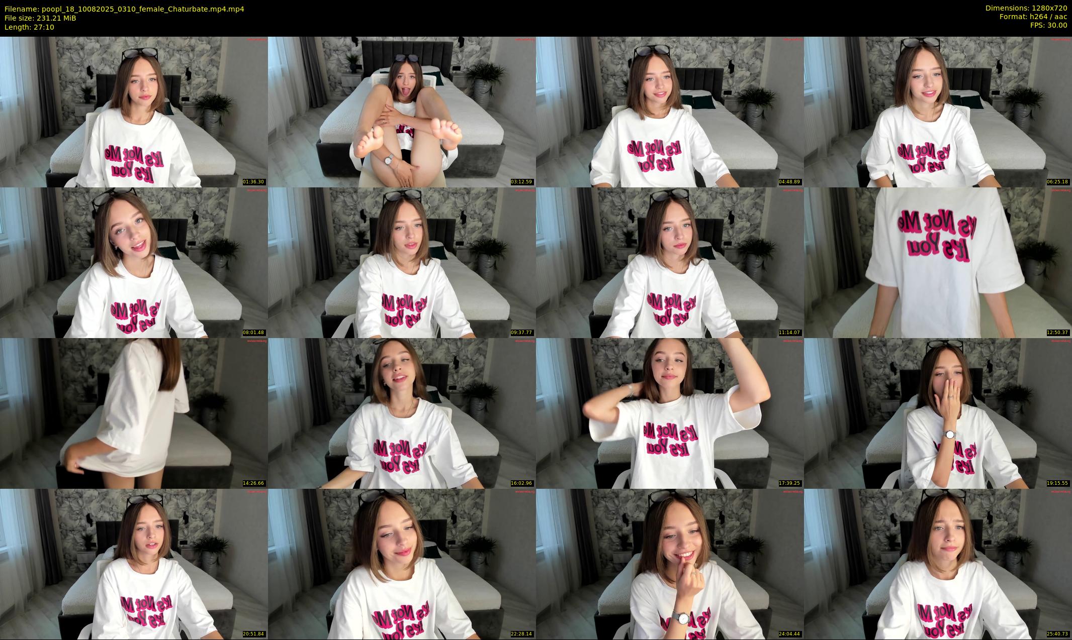 poopl_18 — 28 minute Chaturbate female cam show recording, 720p, Aug 10, 2025