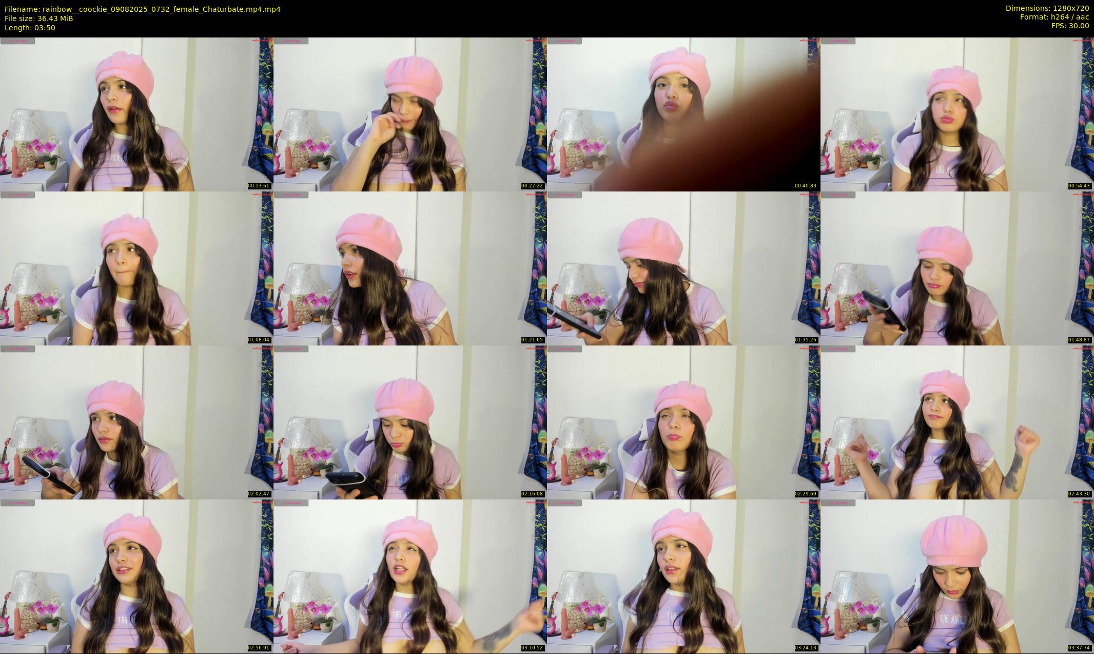 rainbow__coockie — 4 minute Chaturbate female cam show recording, 720p, Aug 9, 2025