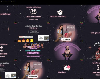 rosiebones — 39 minute Chaturbate female cam show recording, 720p, Aug 10, 2025