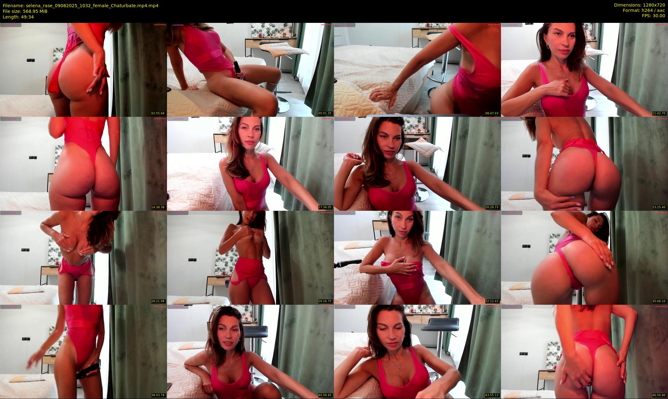 selena_rase — 50 minute Chaturbate female cam show recording, 720p, Aug 9, 2025