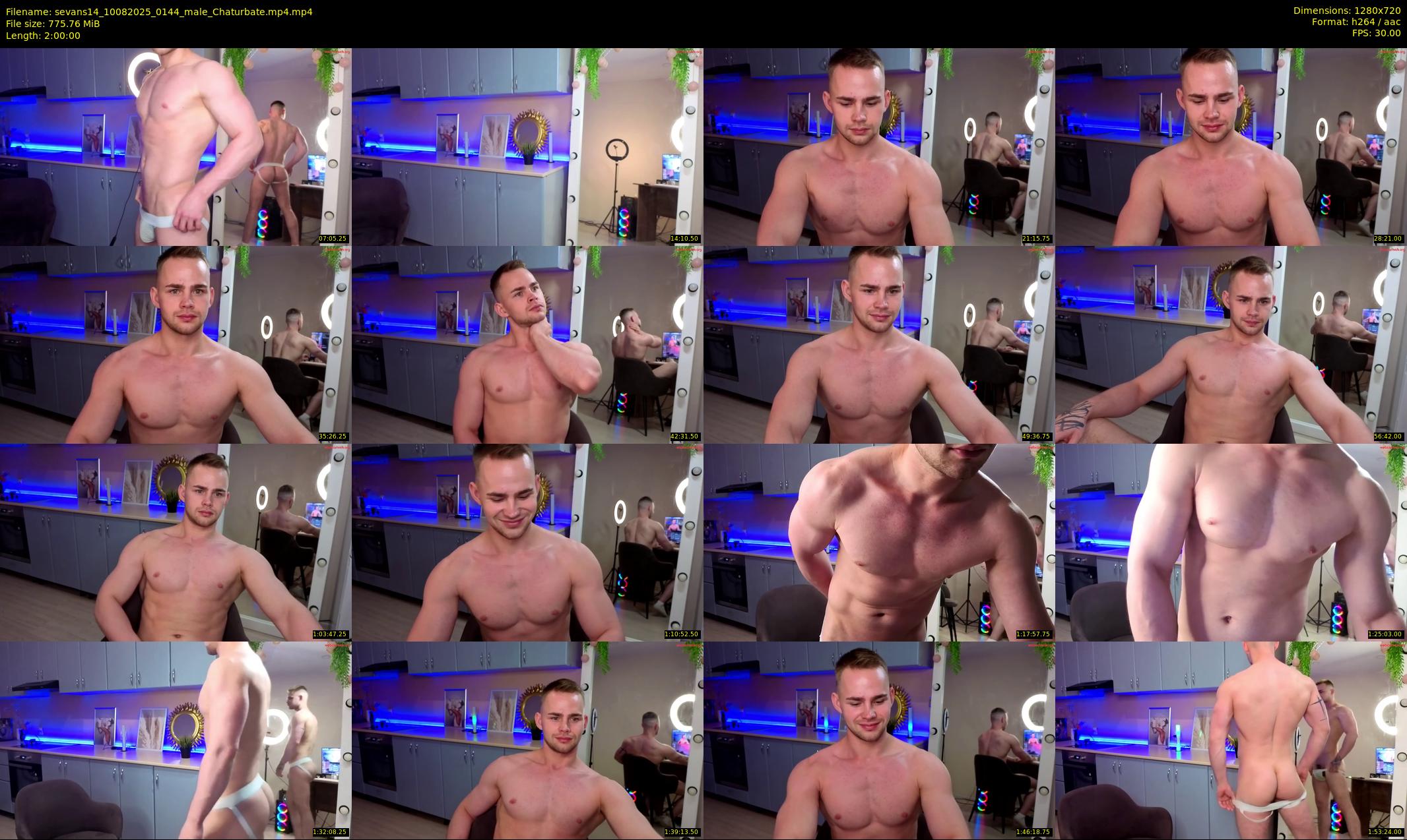 sevans14 — 120 minute Chaturbate male cam show recording, 720p, Aug 10, 2025