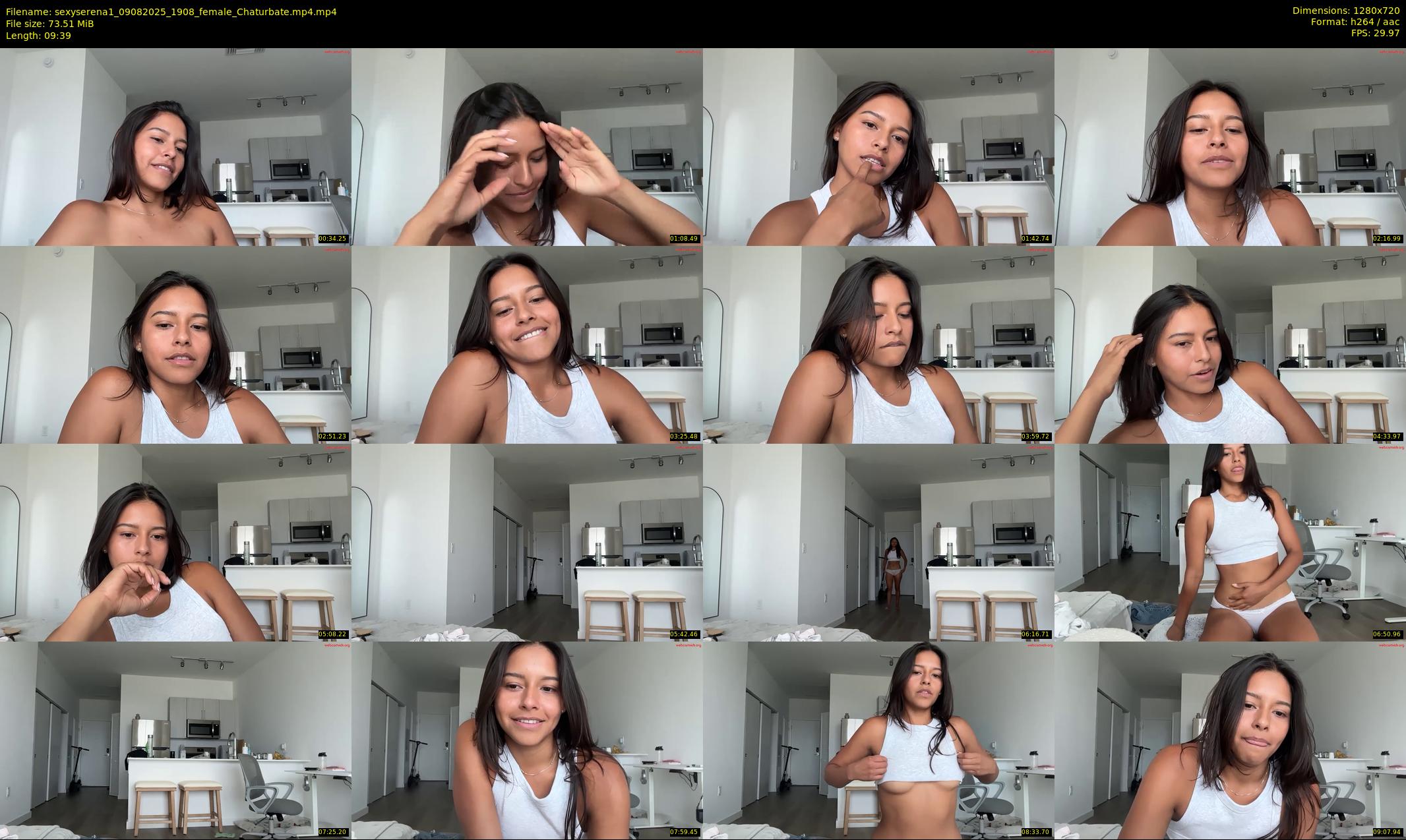 sexyserena1 — 10 minute Chaturbate female cam show recording, 720p, Aug 9, 2025