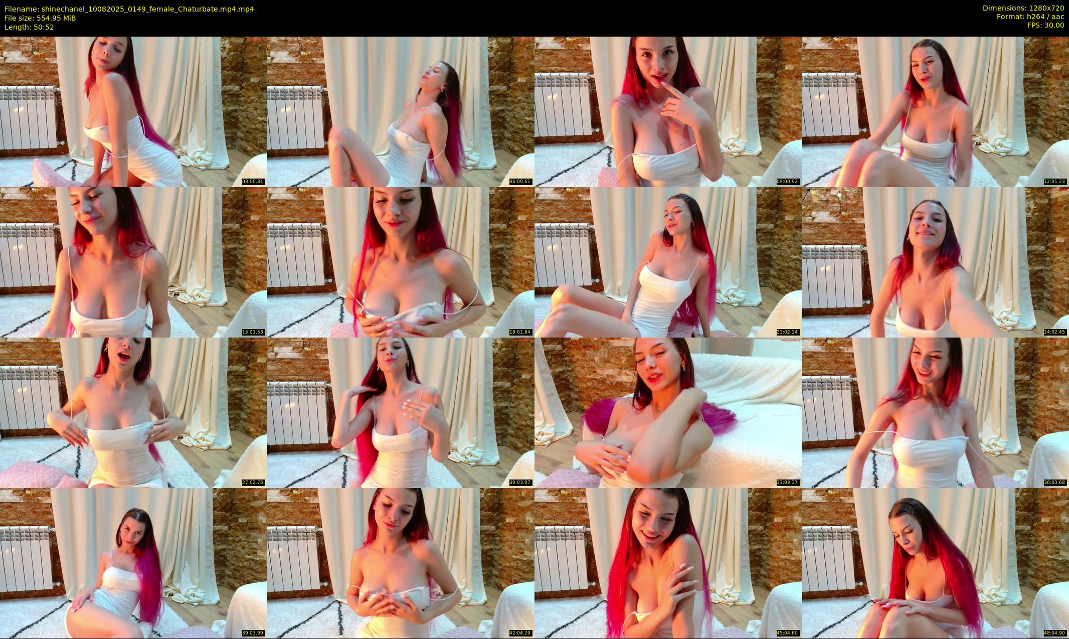 shinechanel — 51 minute Chaturbate female cam show recording, 720p, Aug 10, 2025