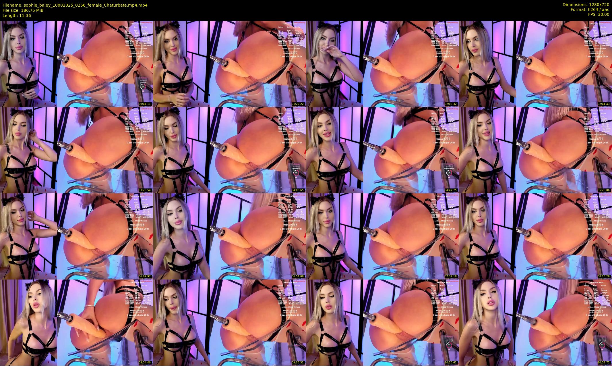 sophie_baley — 12 minute Chaturbate female cam show recording, 720p, Aug 10, 2025